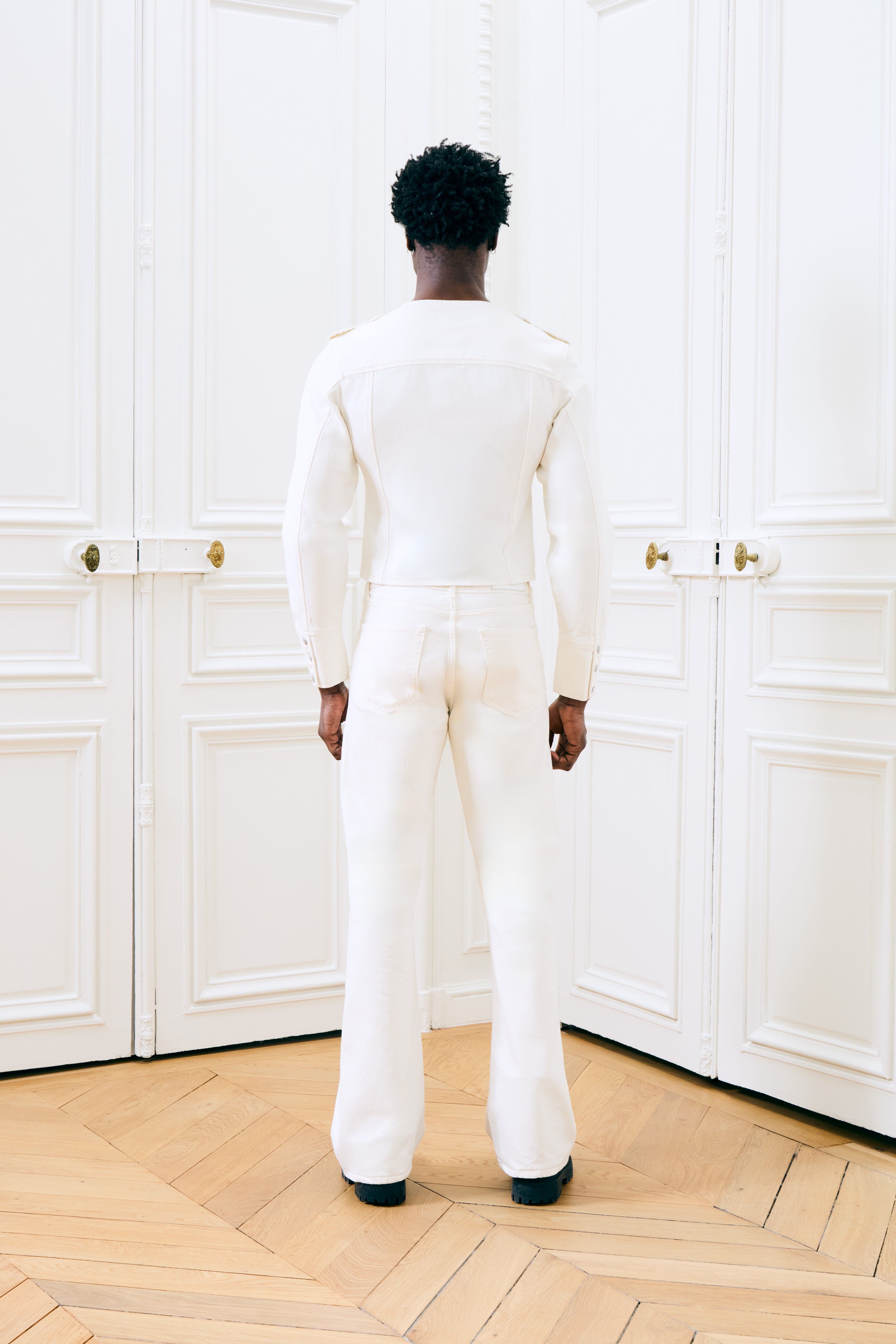 Cassian Denim Jacket Ivory