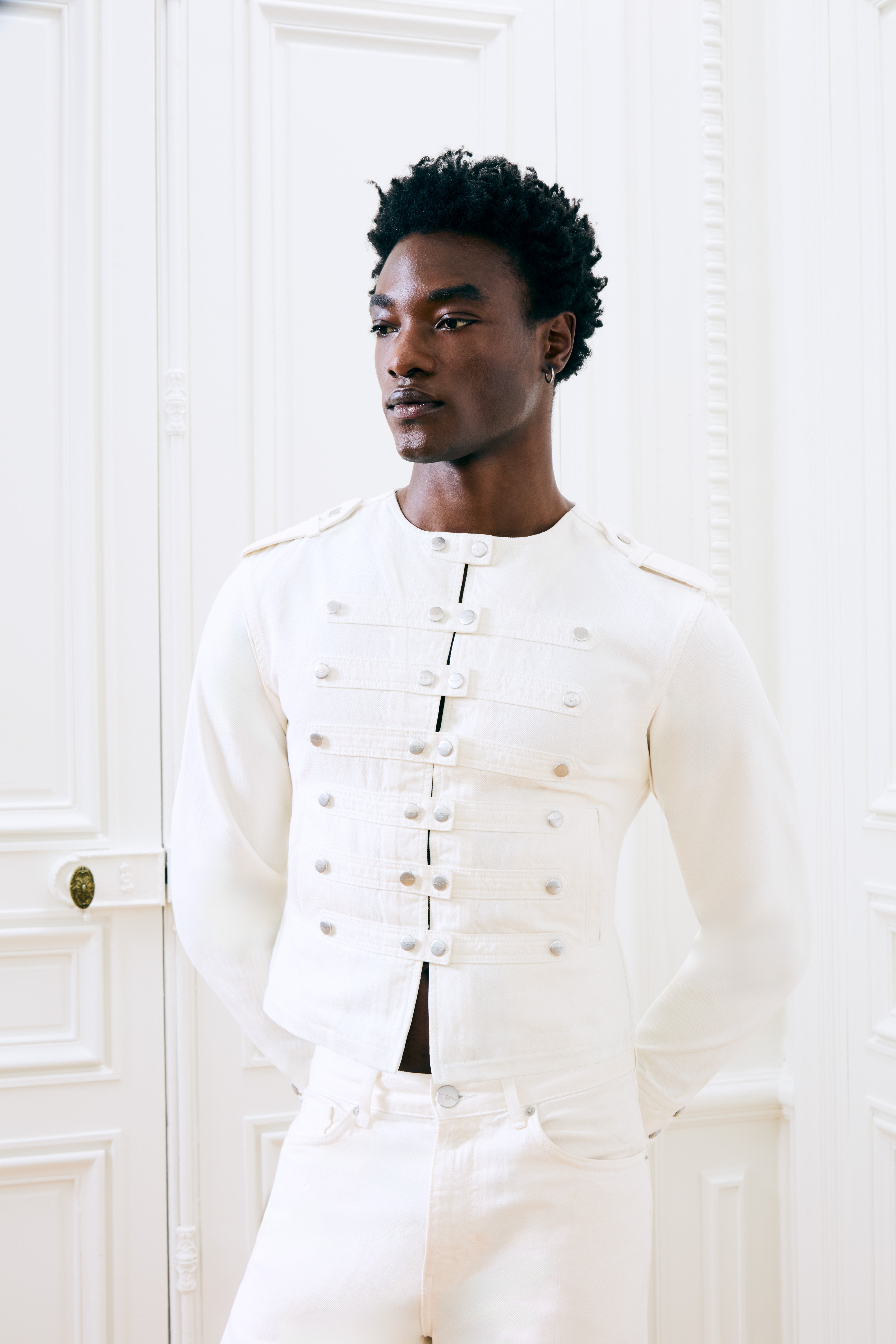 Cassian Denim Jacket Ivory