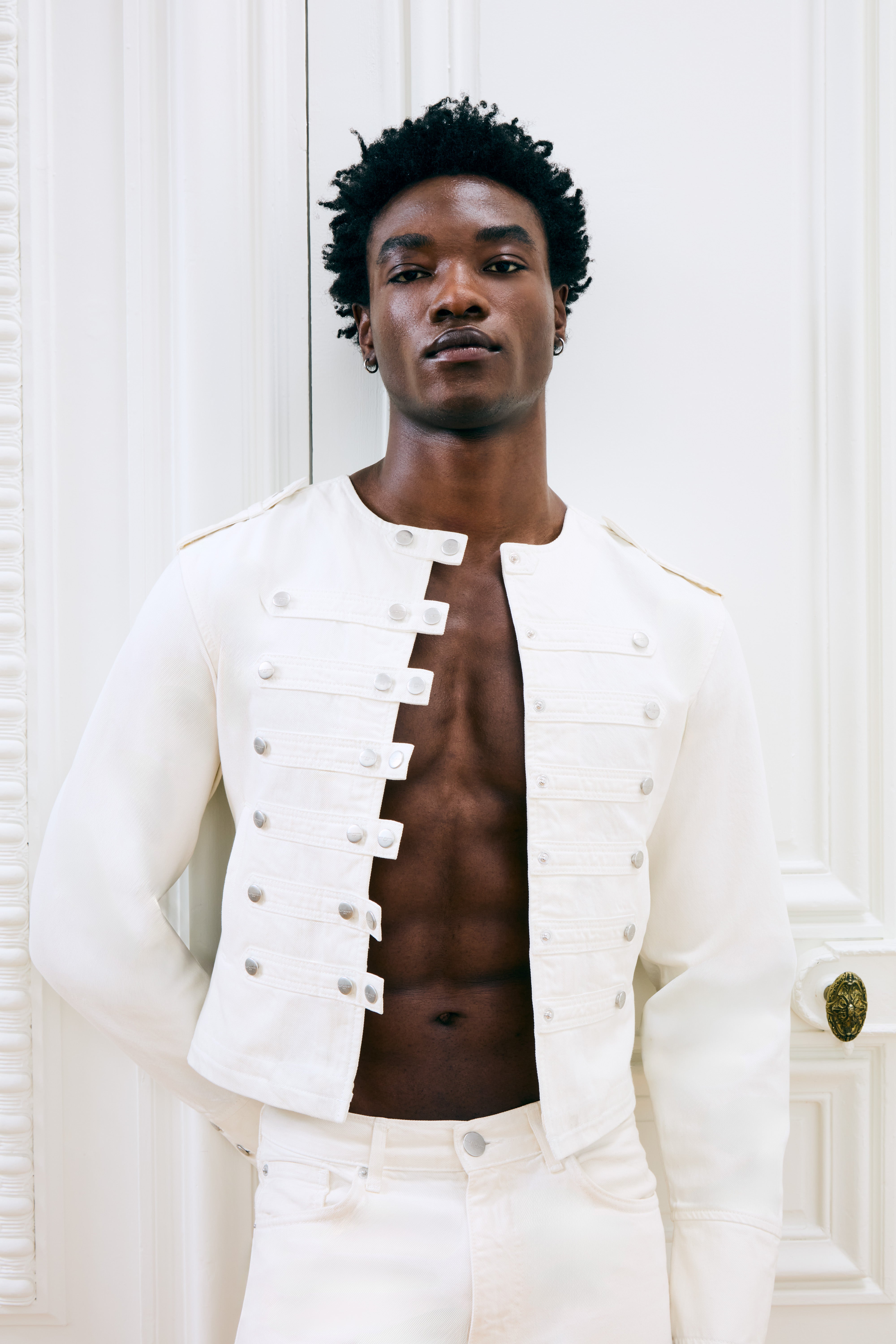 Cassian Denim Jacket Ivory