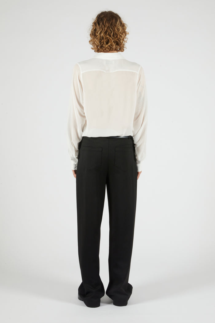 London Sheer Shirt White