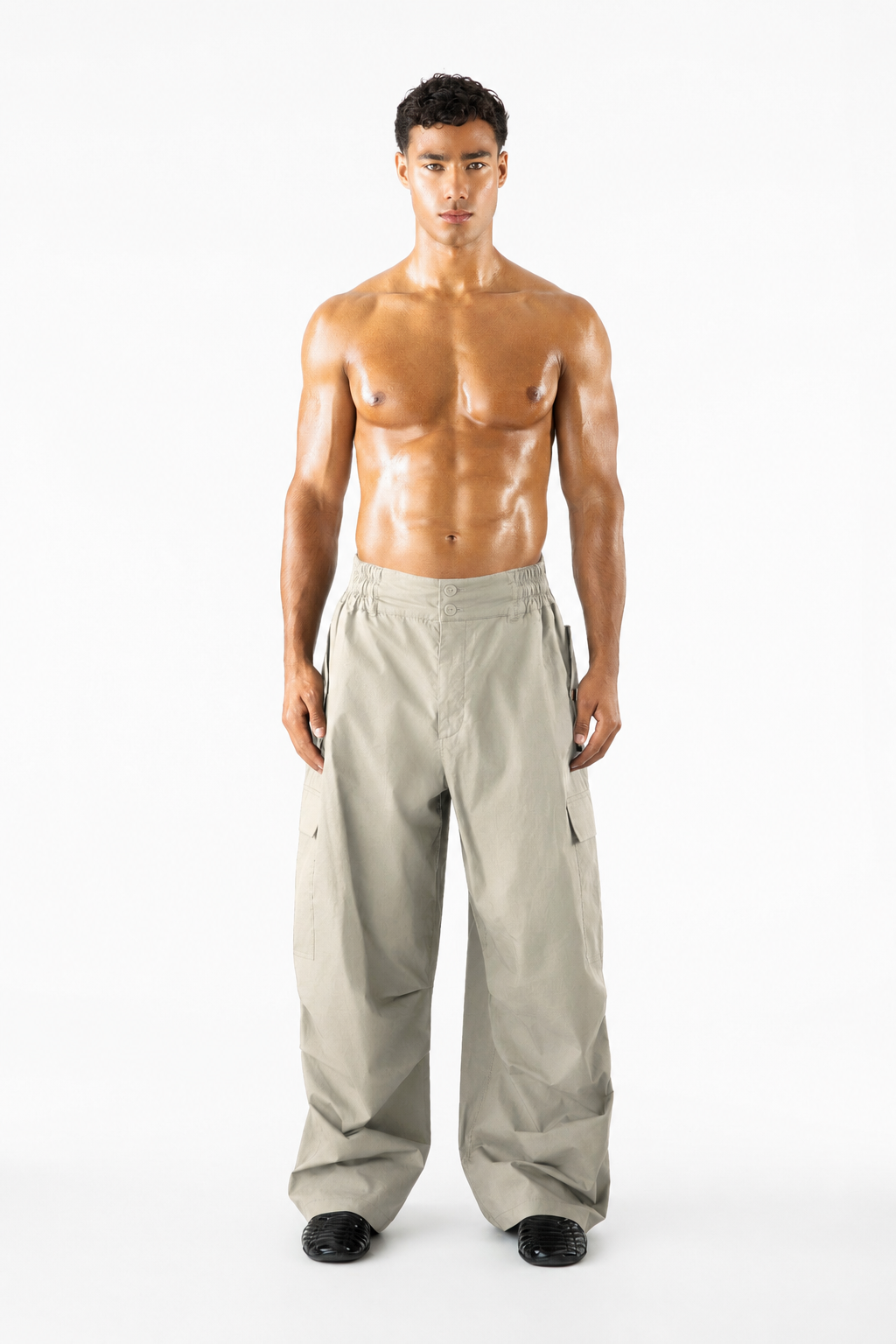 Gague Cargo Pants Stone