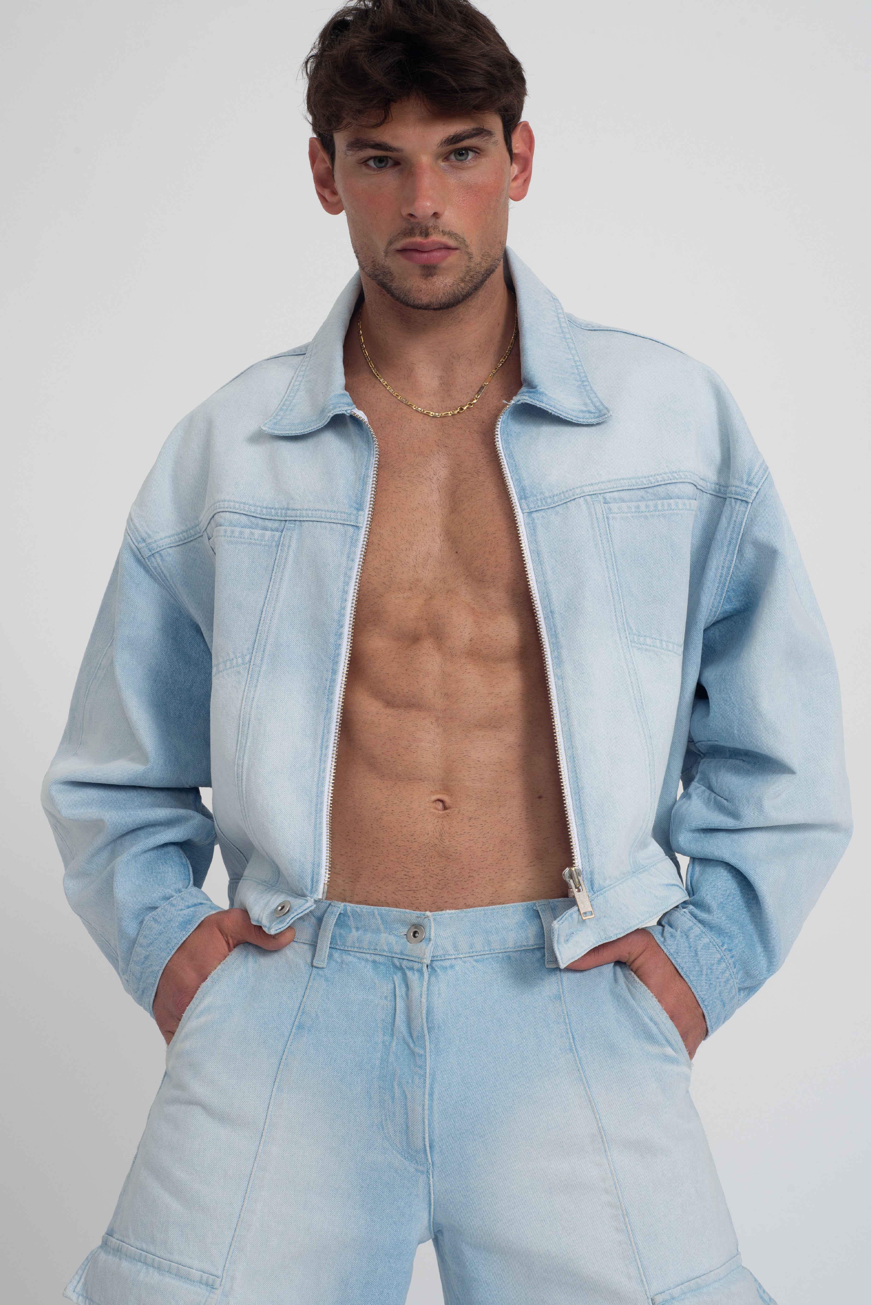 Don Denim Jacket Bleach Wash