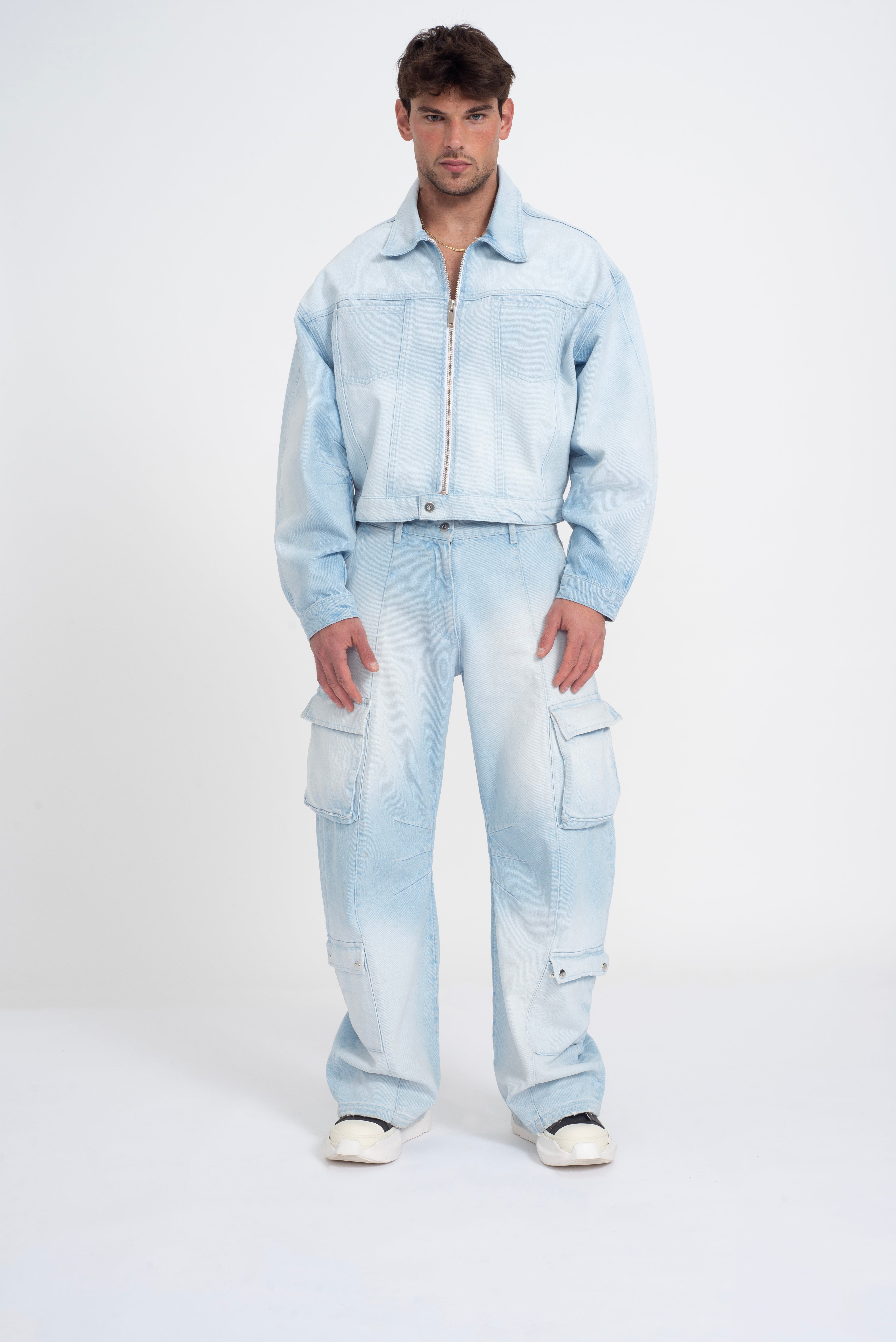 Don Denim Jacket Bleach Wash