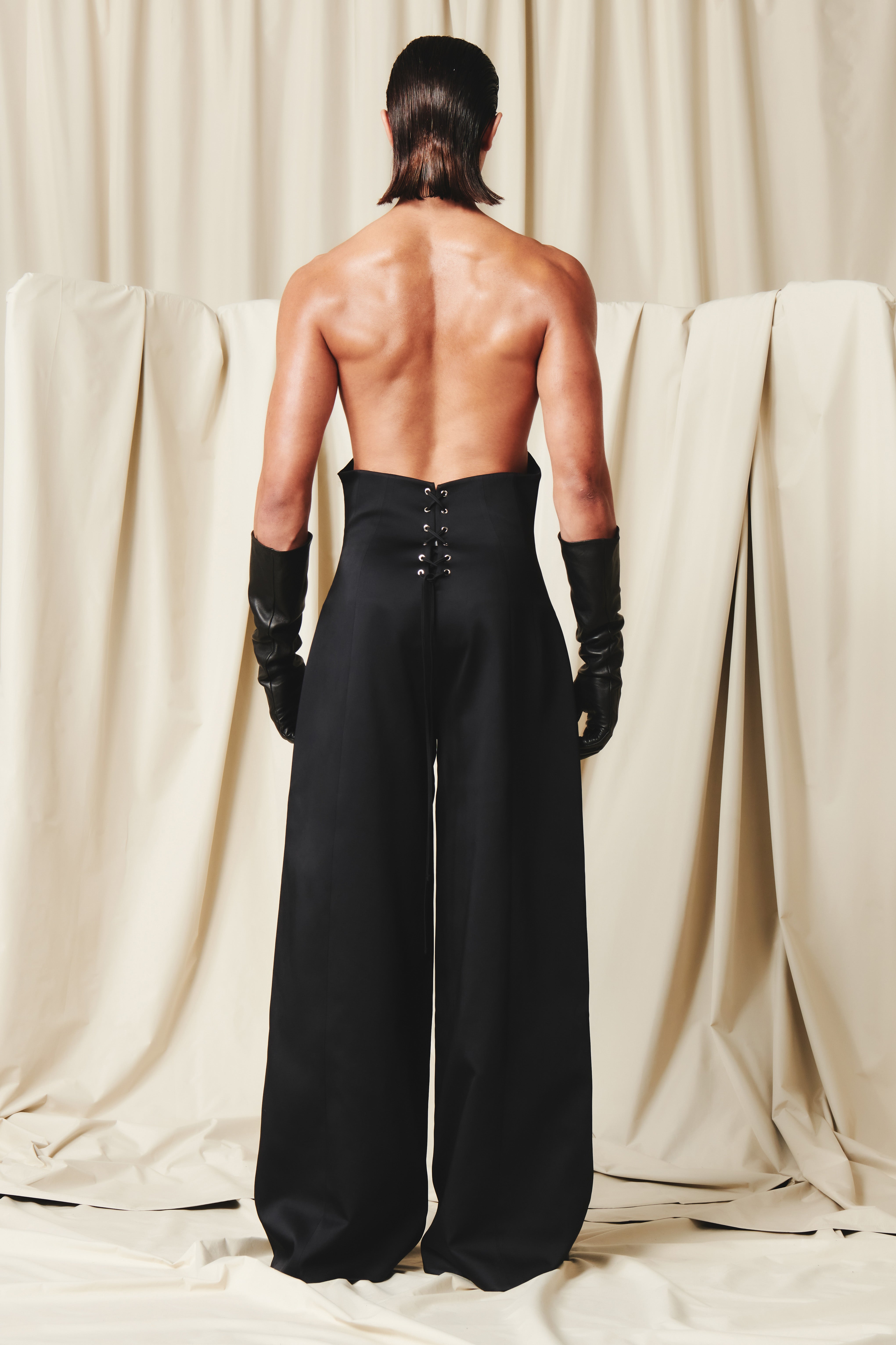 Finlay Black Corset Jumpsuit