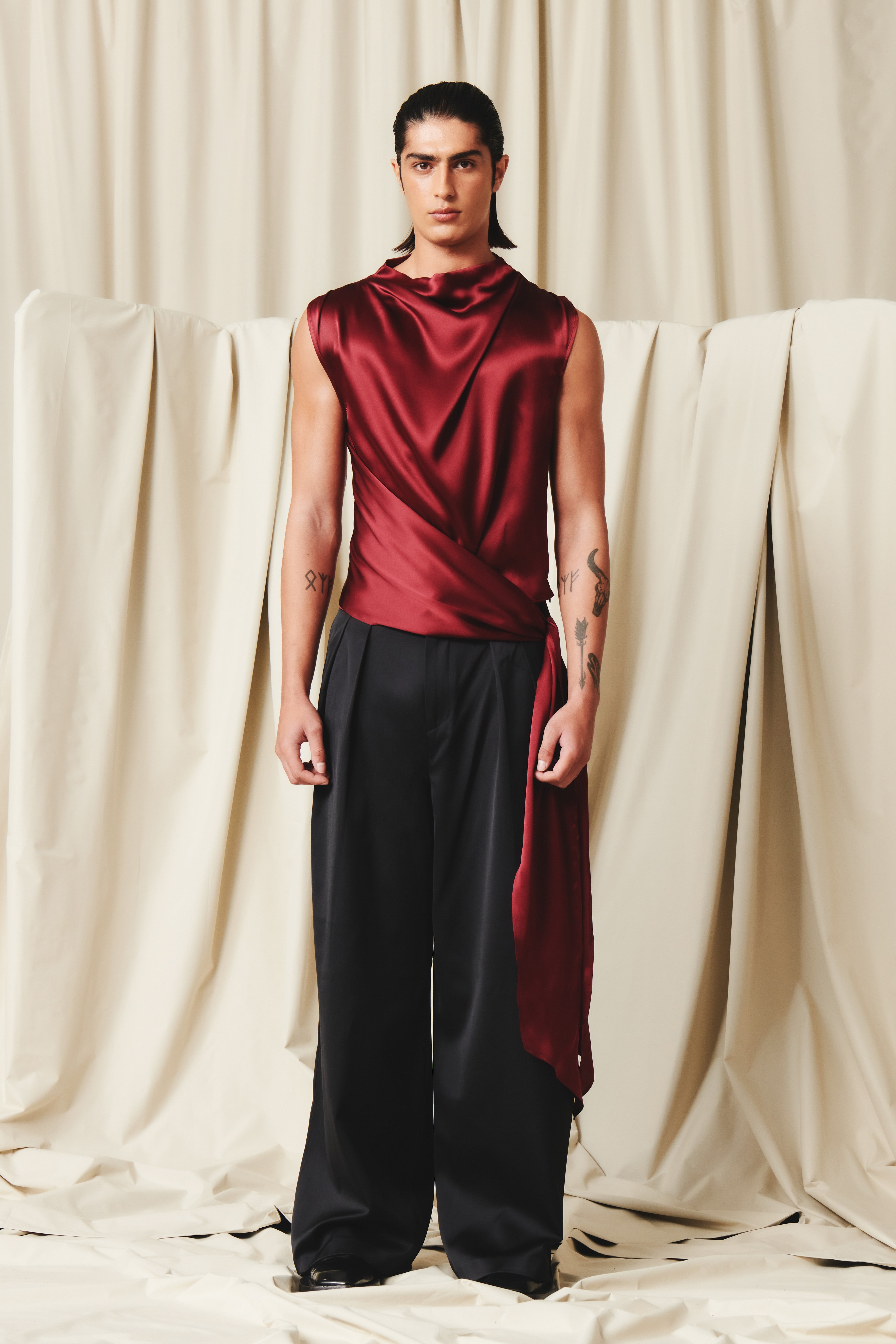 Pierson Top Bordeaux SILK