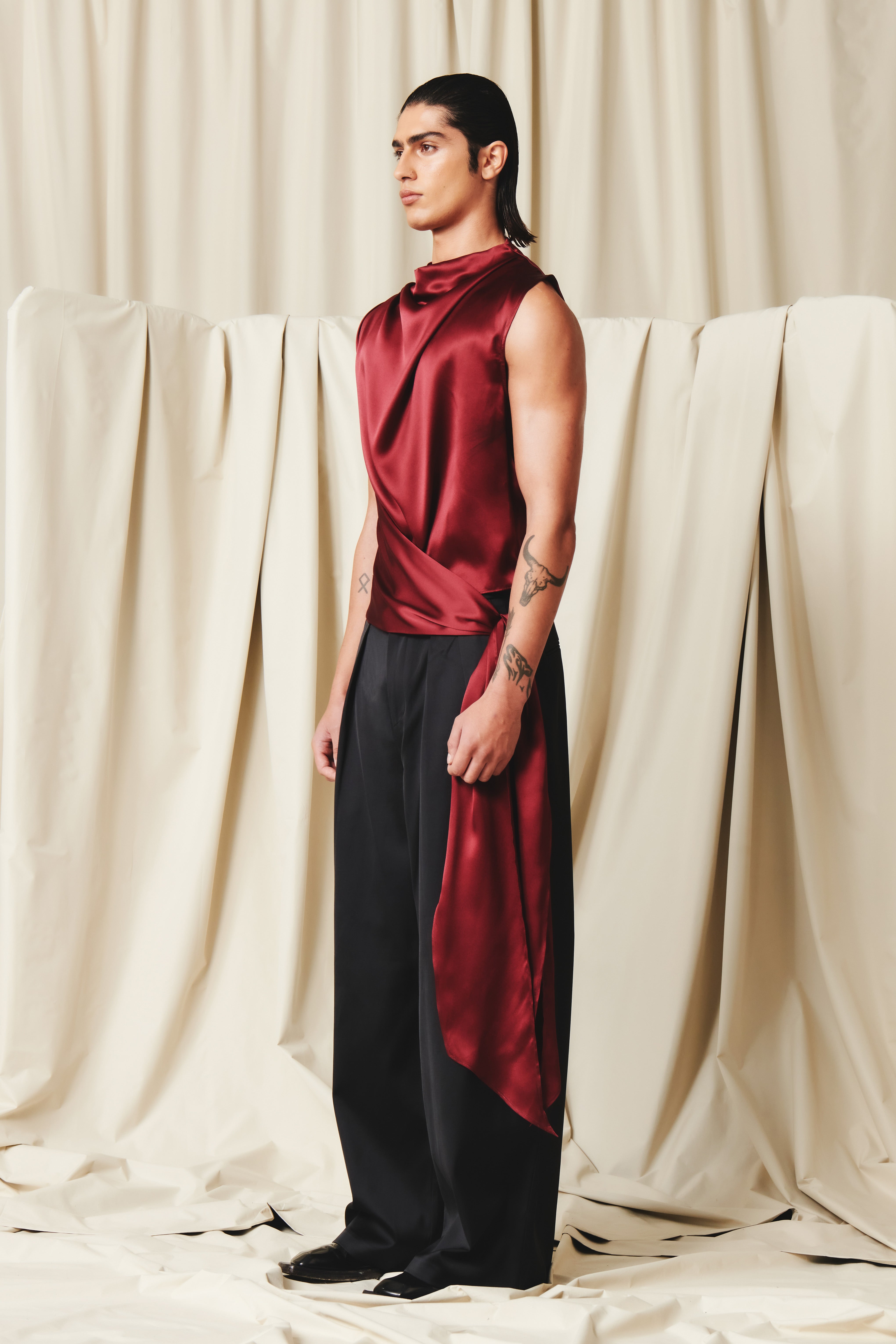 Pierson Top Bordeaux SILK