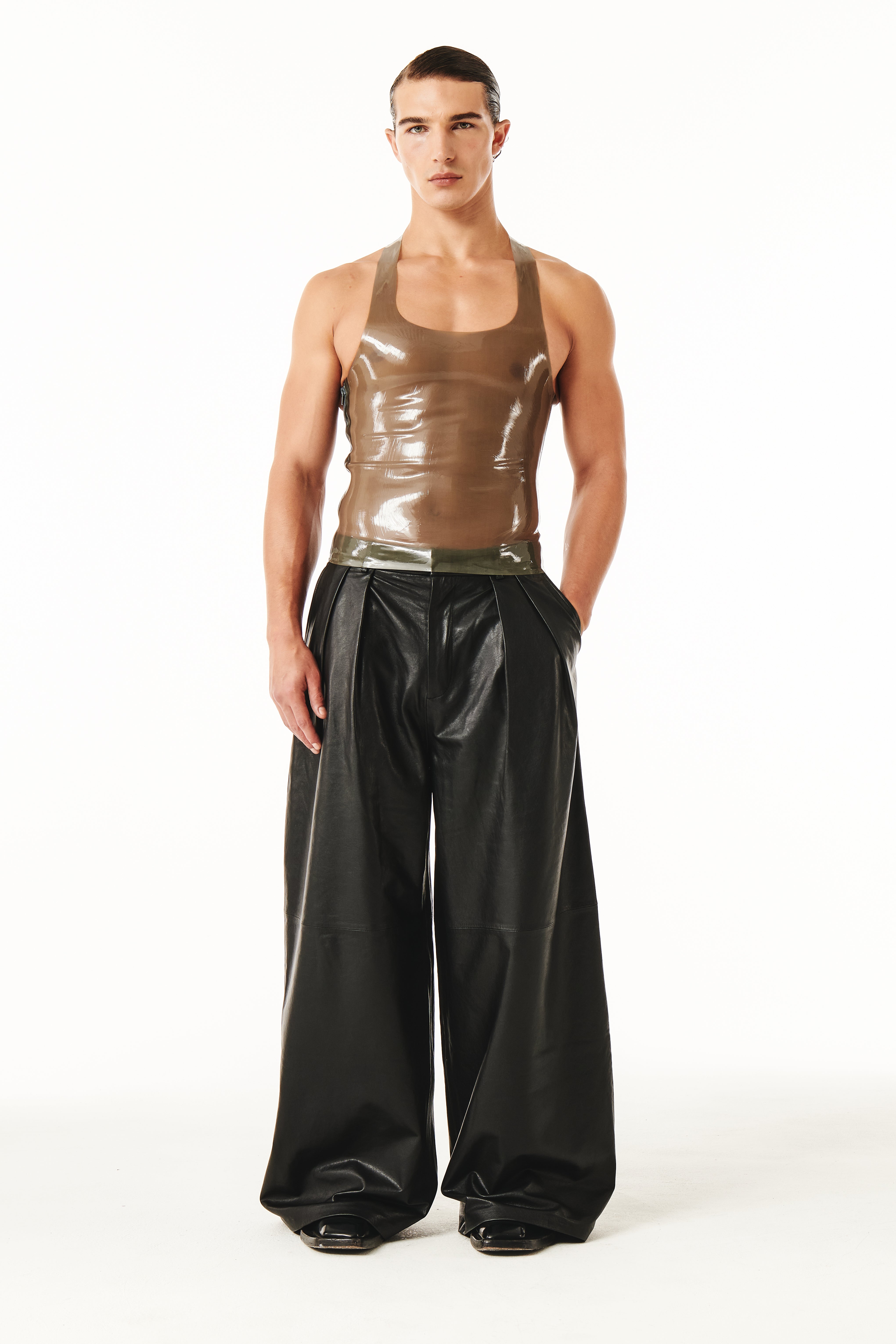 Carlise Latex Tank Grey