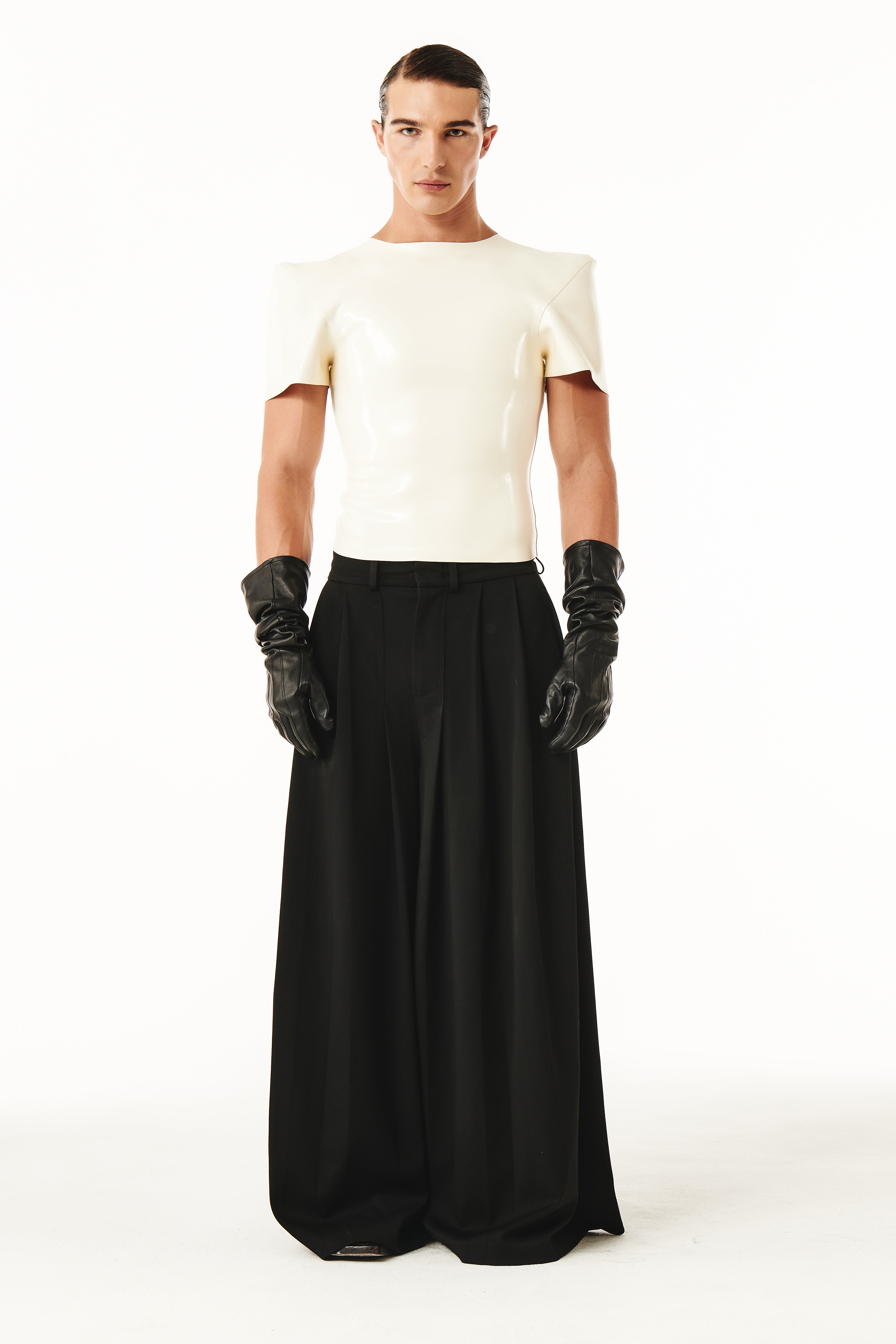 Louis Latex Tee White