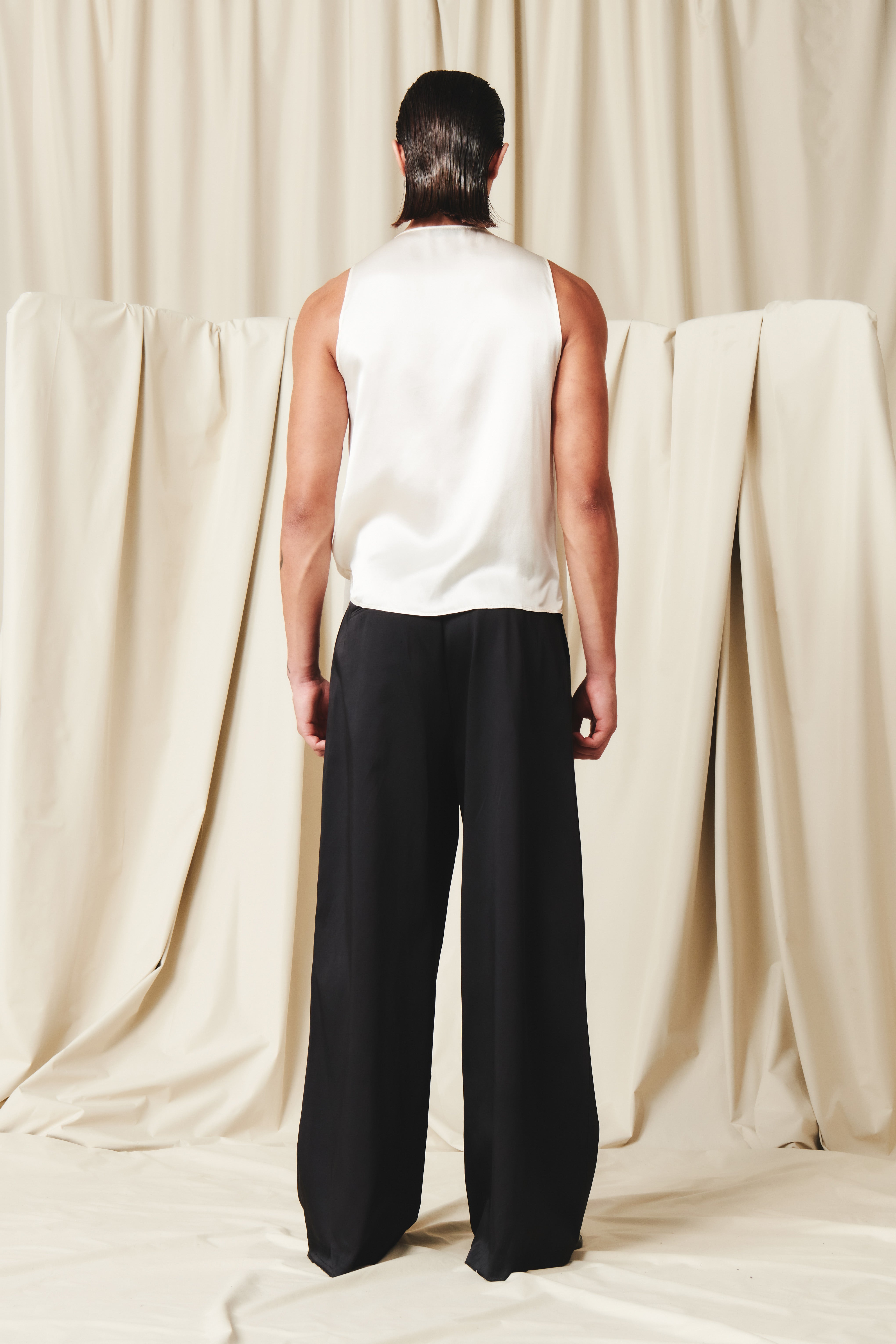 Florentine Top Ivory SILK