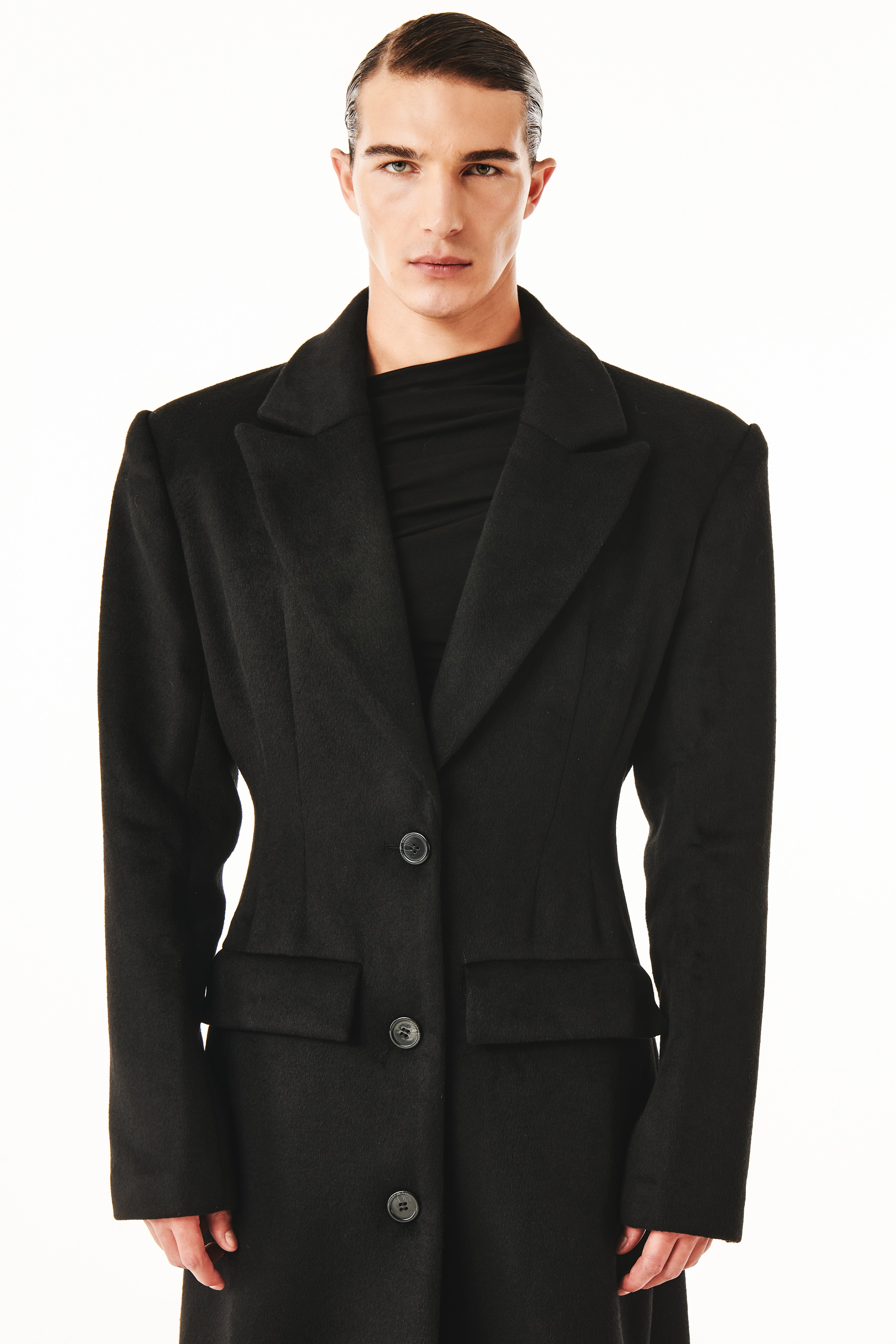 Gianni Coat Black