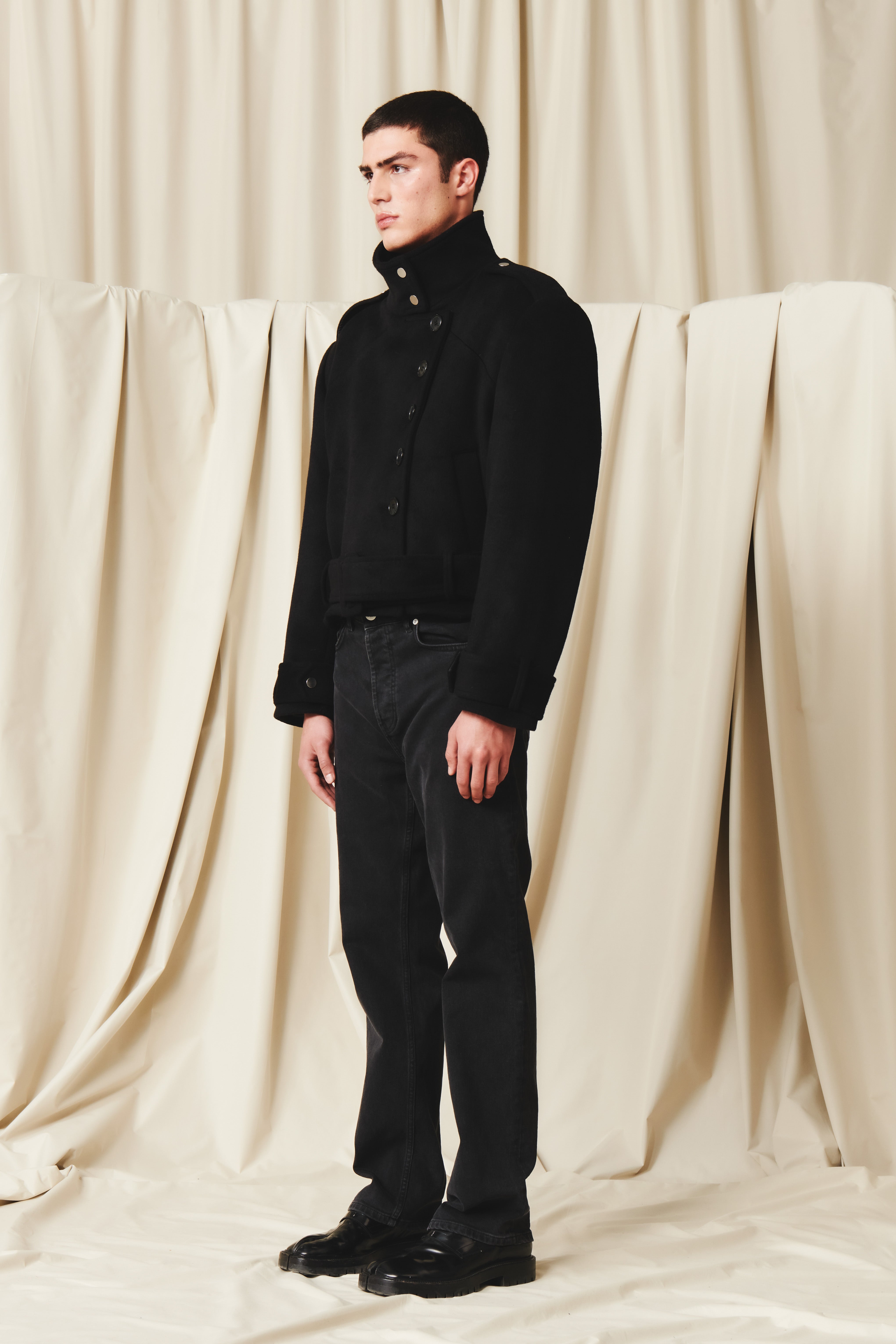 John Denim Pant Washed Black