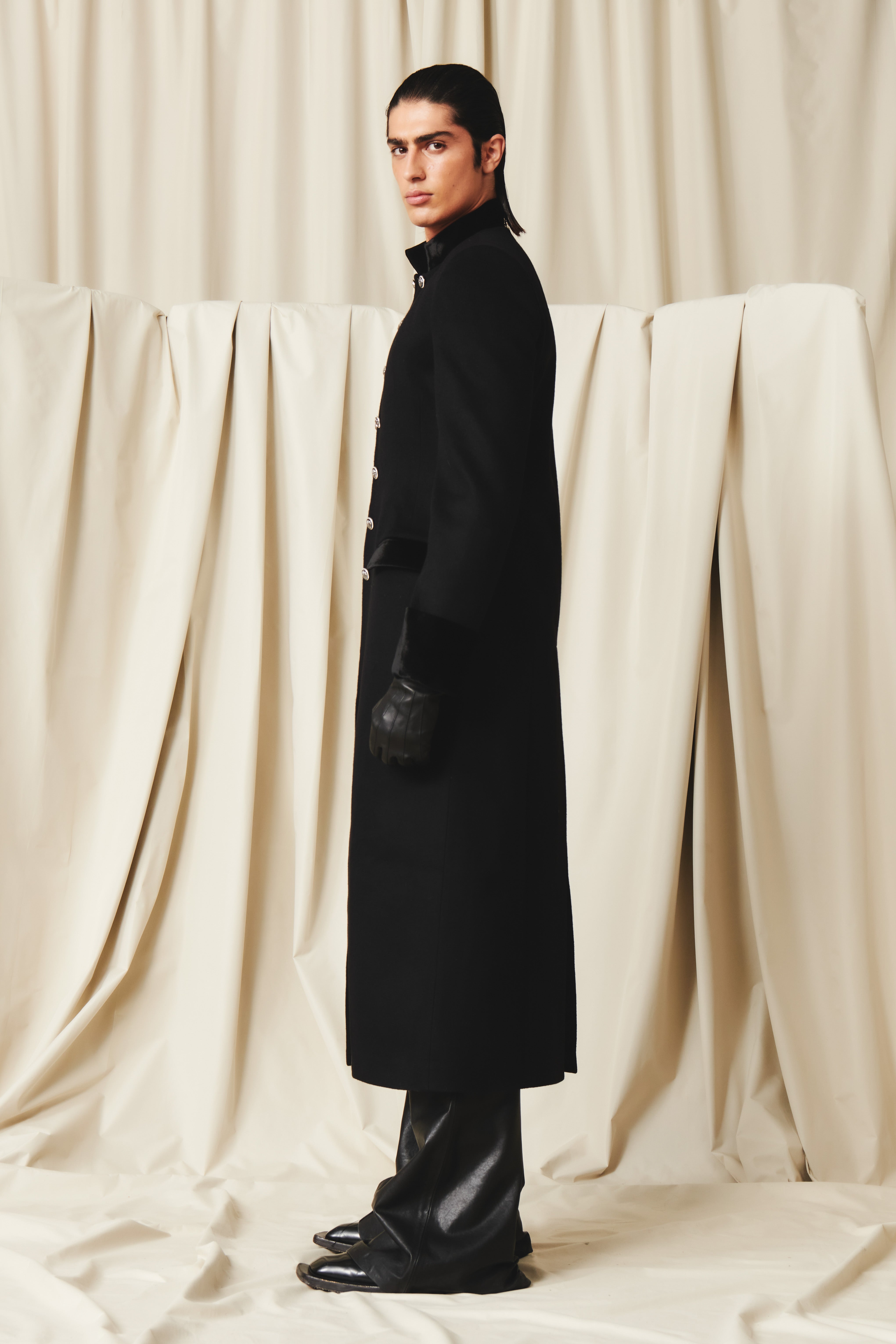 Paolo Black Coat
