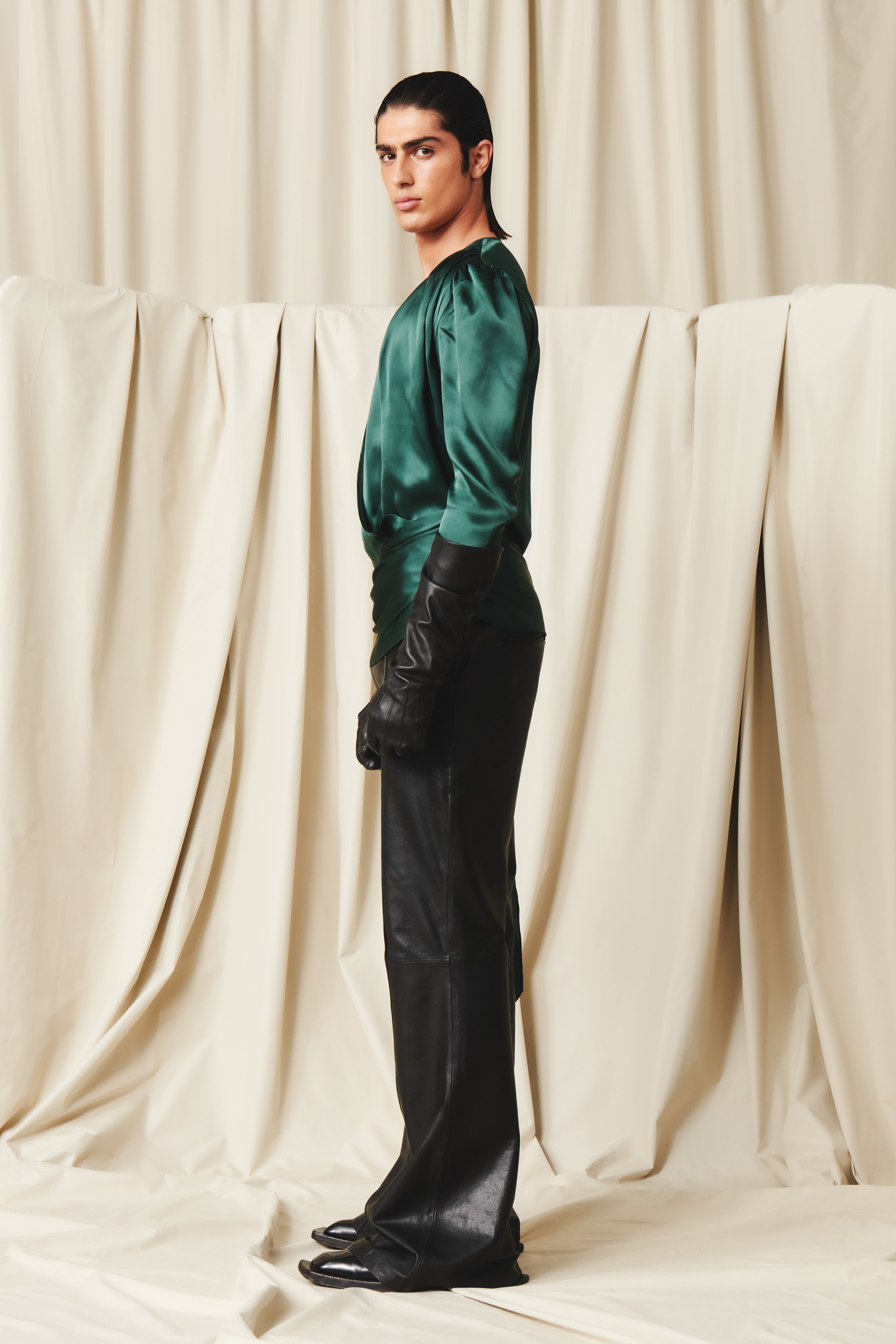 Marceau Top Forest Silk