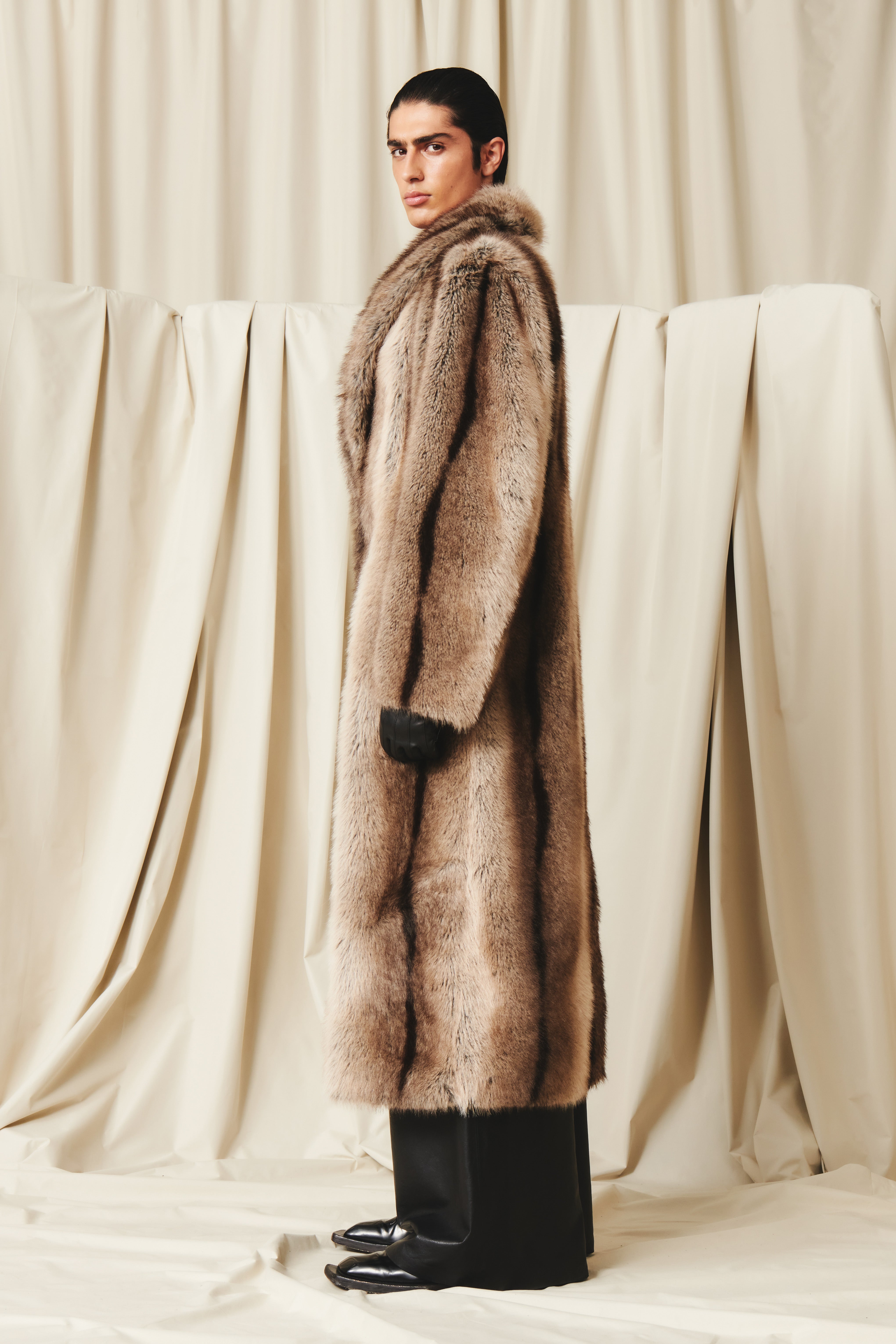 Julius Fur Jacket Natural