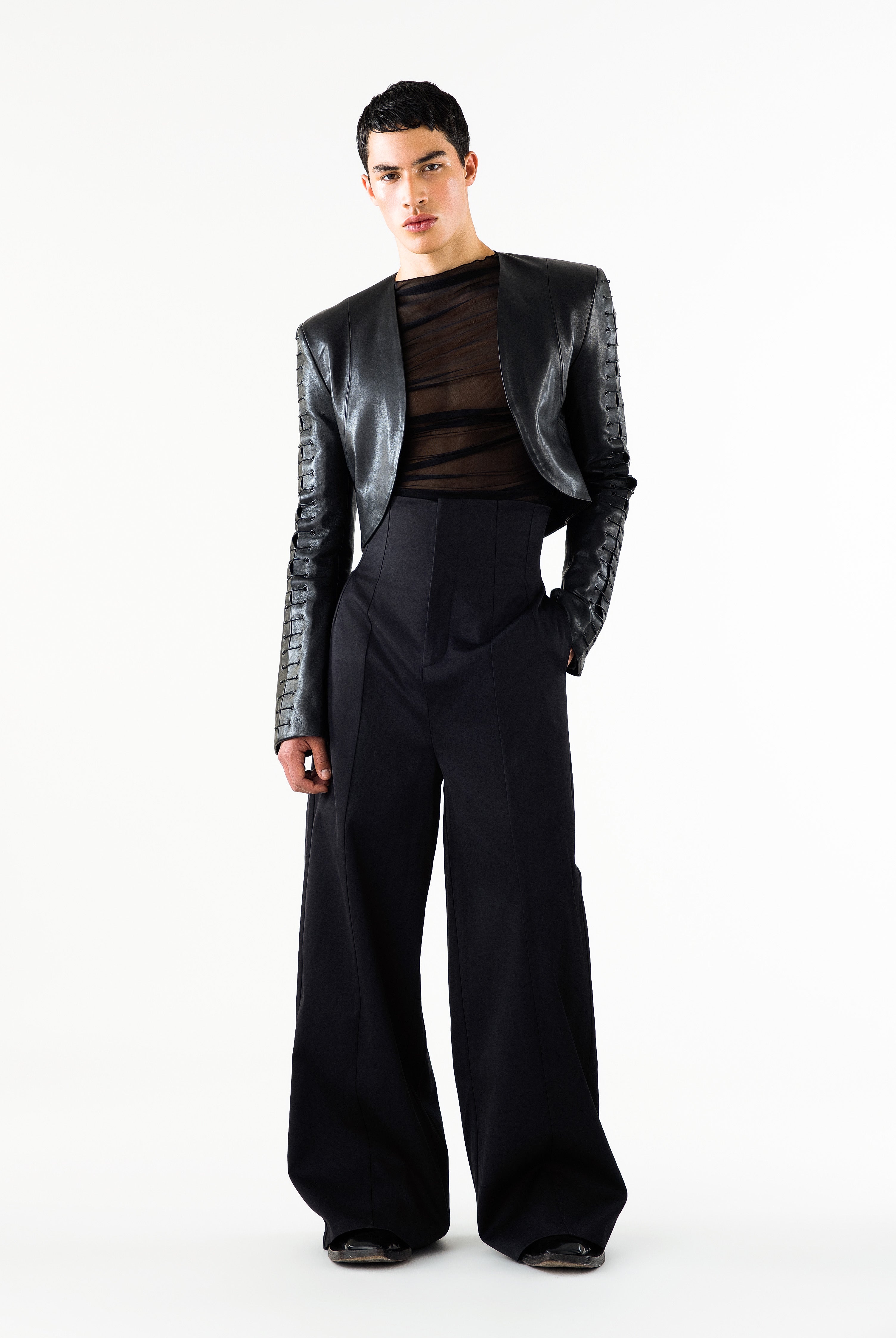 Milo Jacket Black Leather