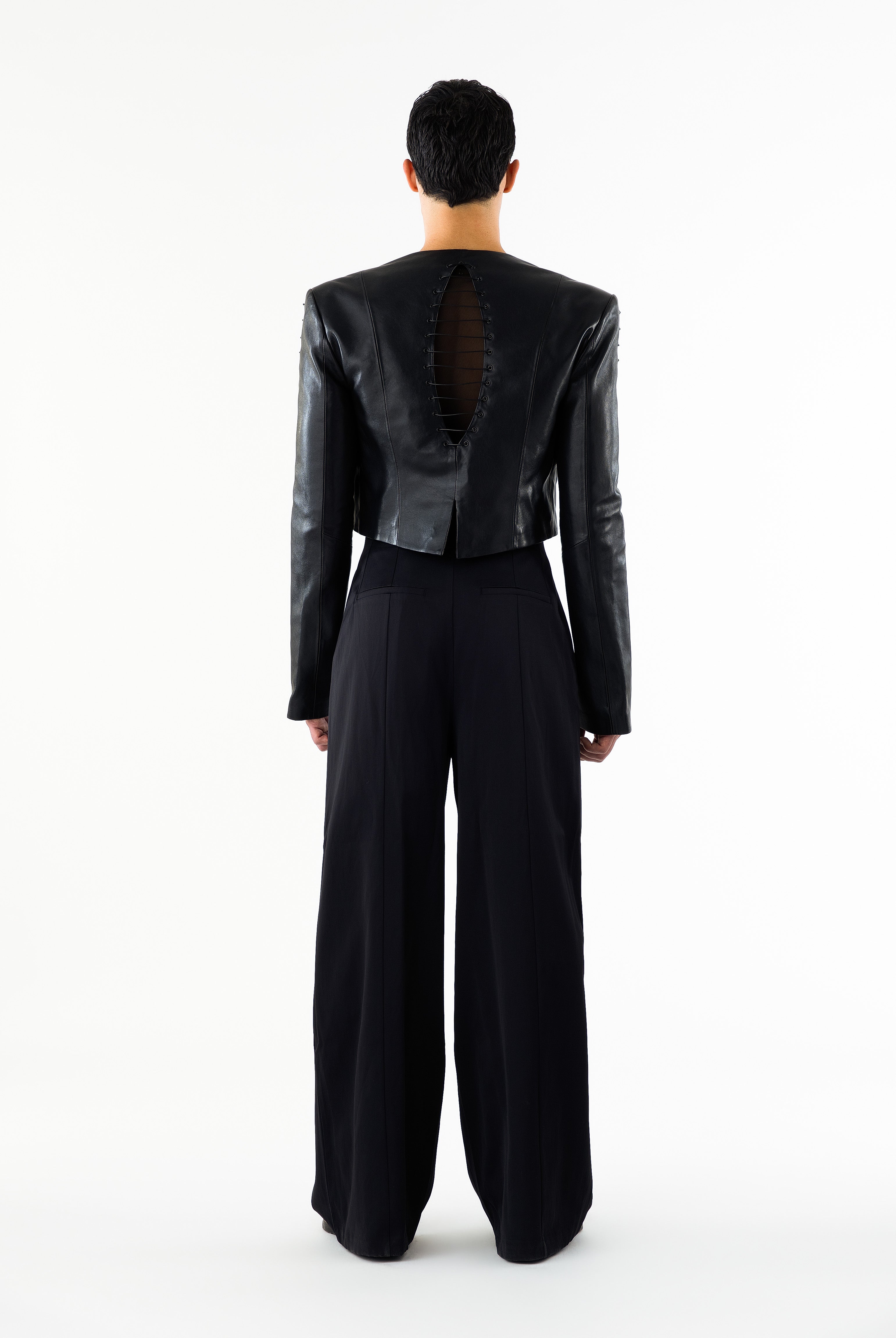 Milo Jacket Black Leather