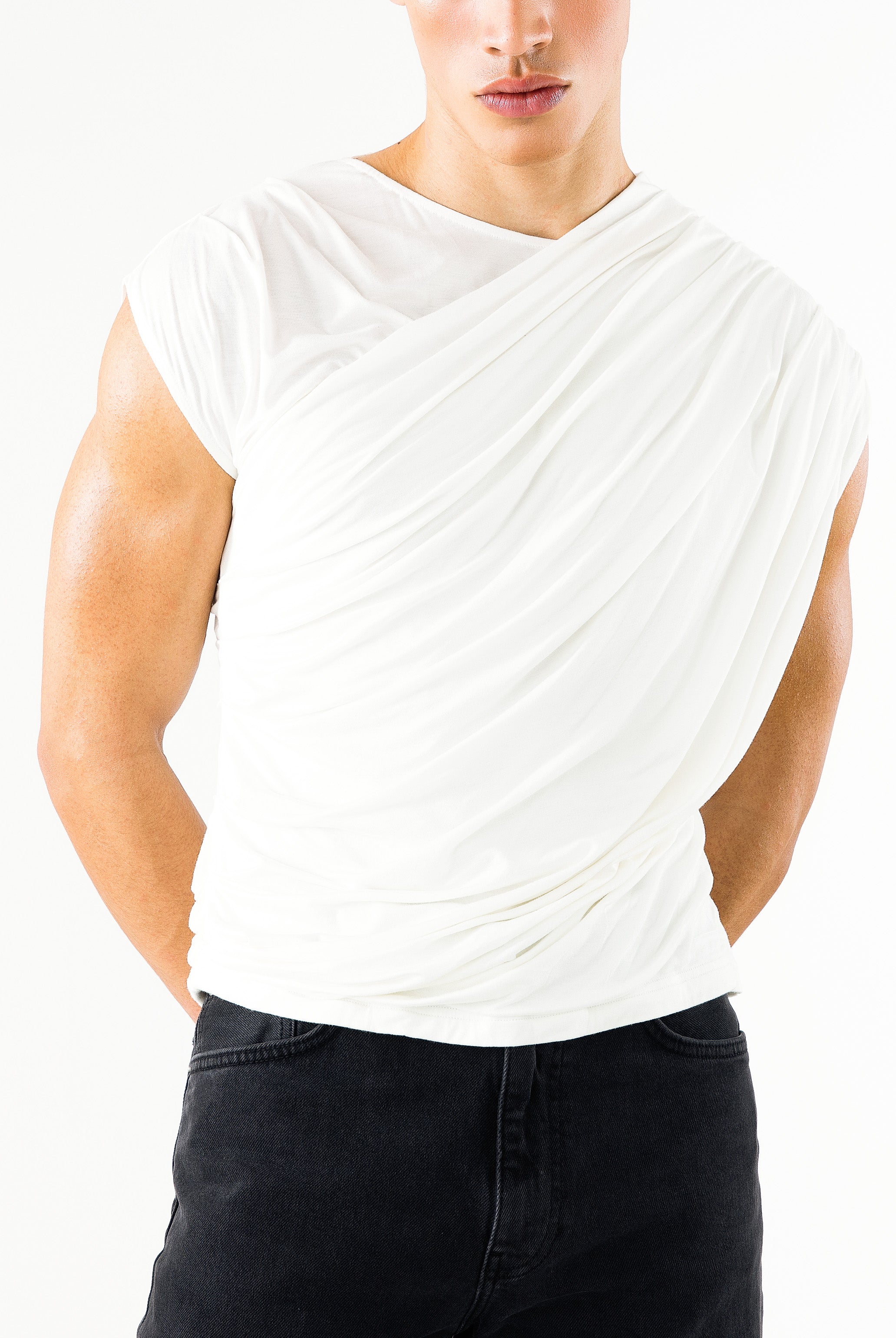 Castiel Top Ivory