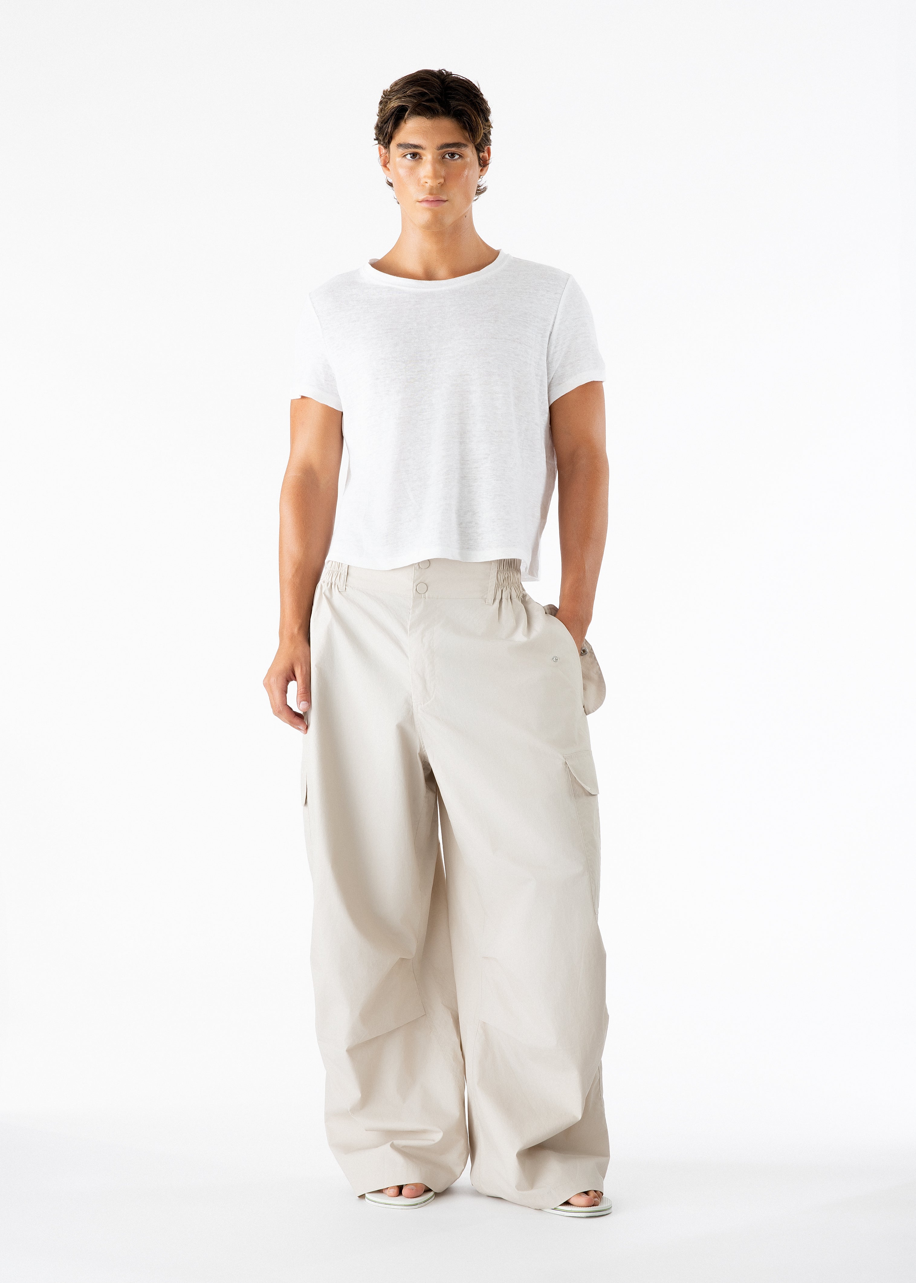 Gague Cargo Pants Stone