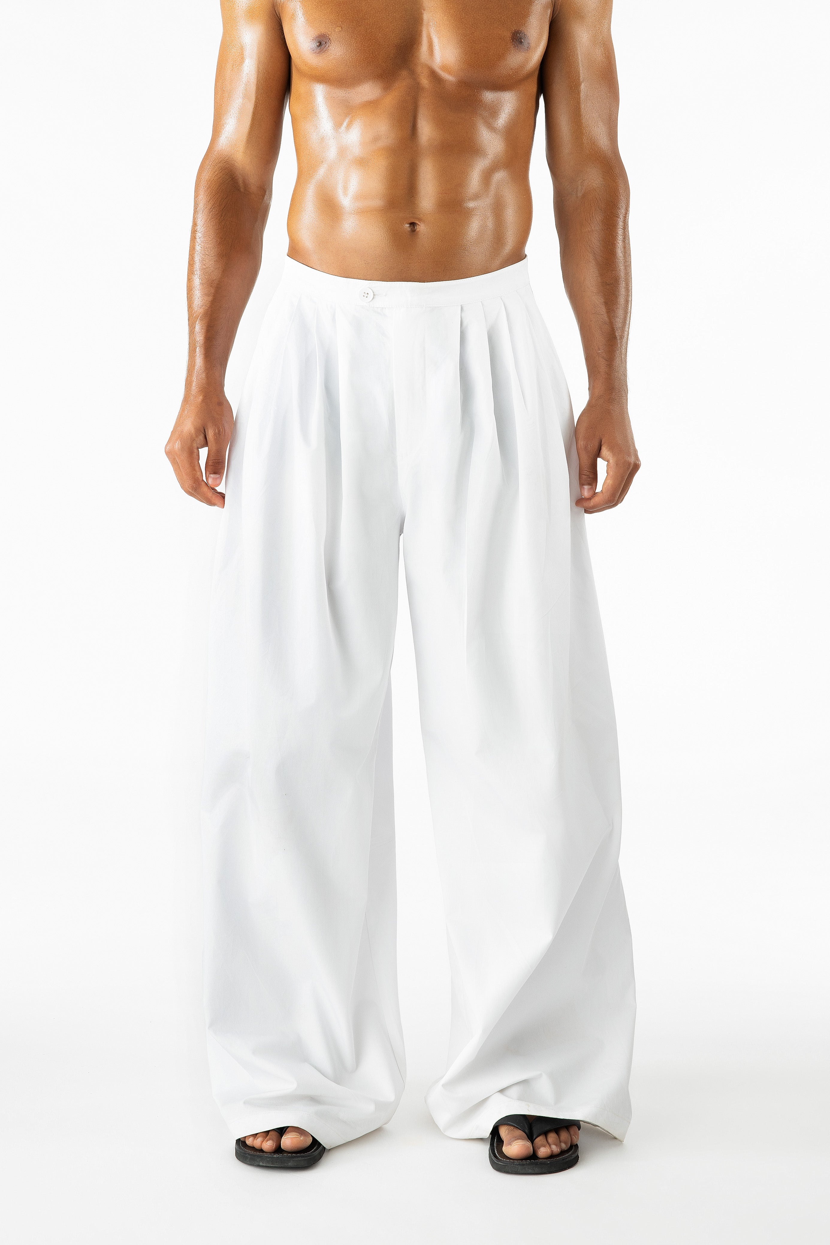 Syro Pants White