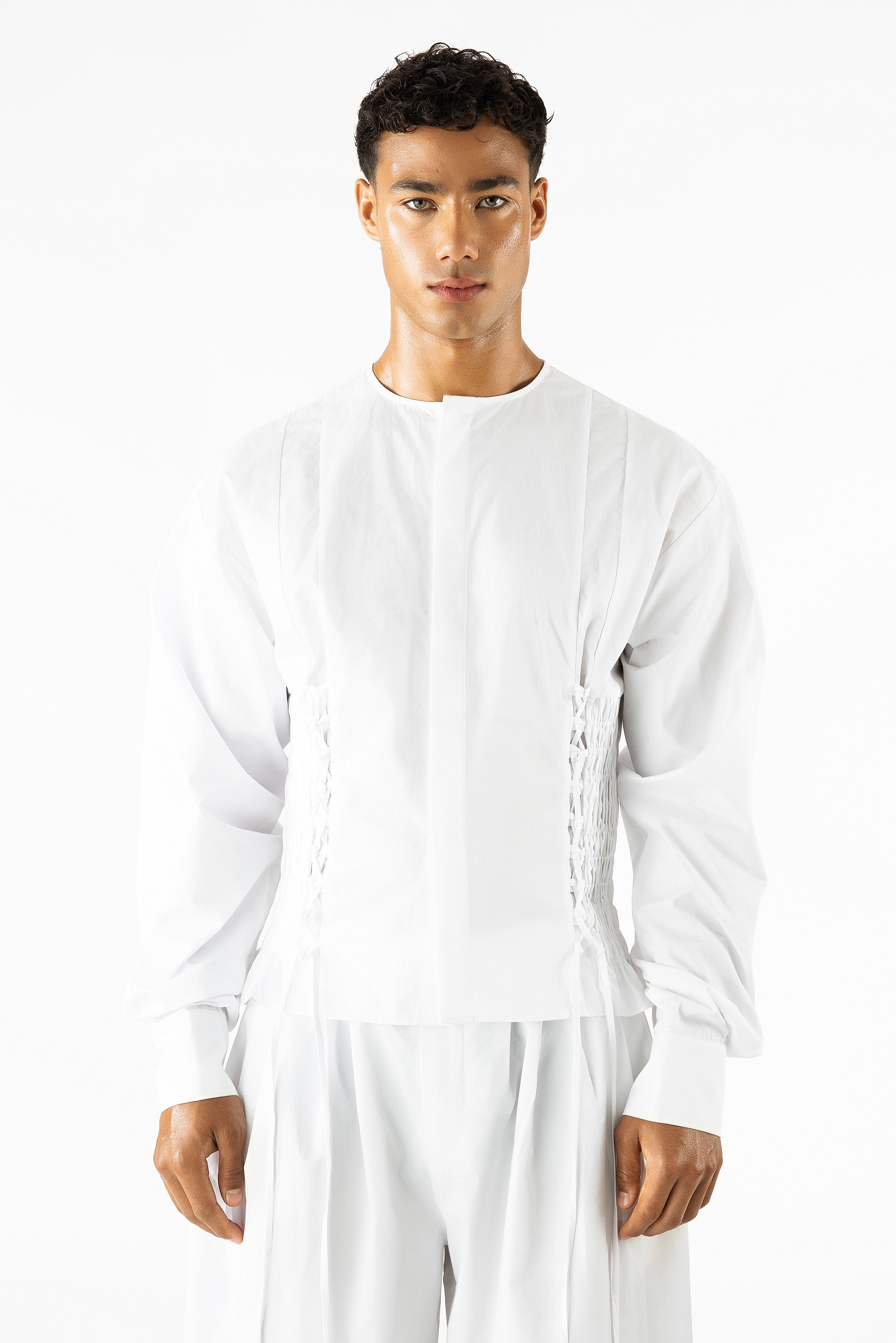 Lazare Shirt White