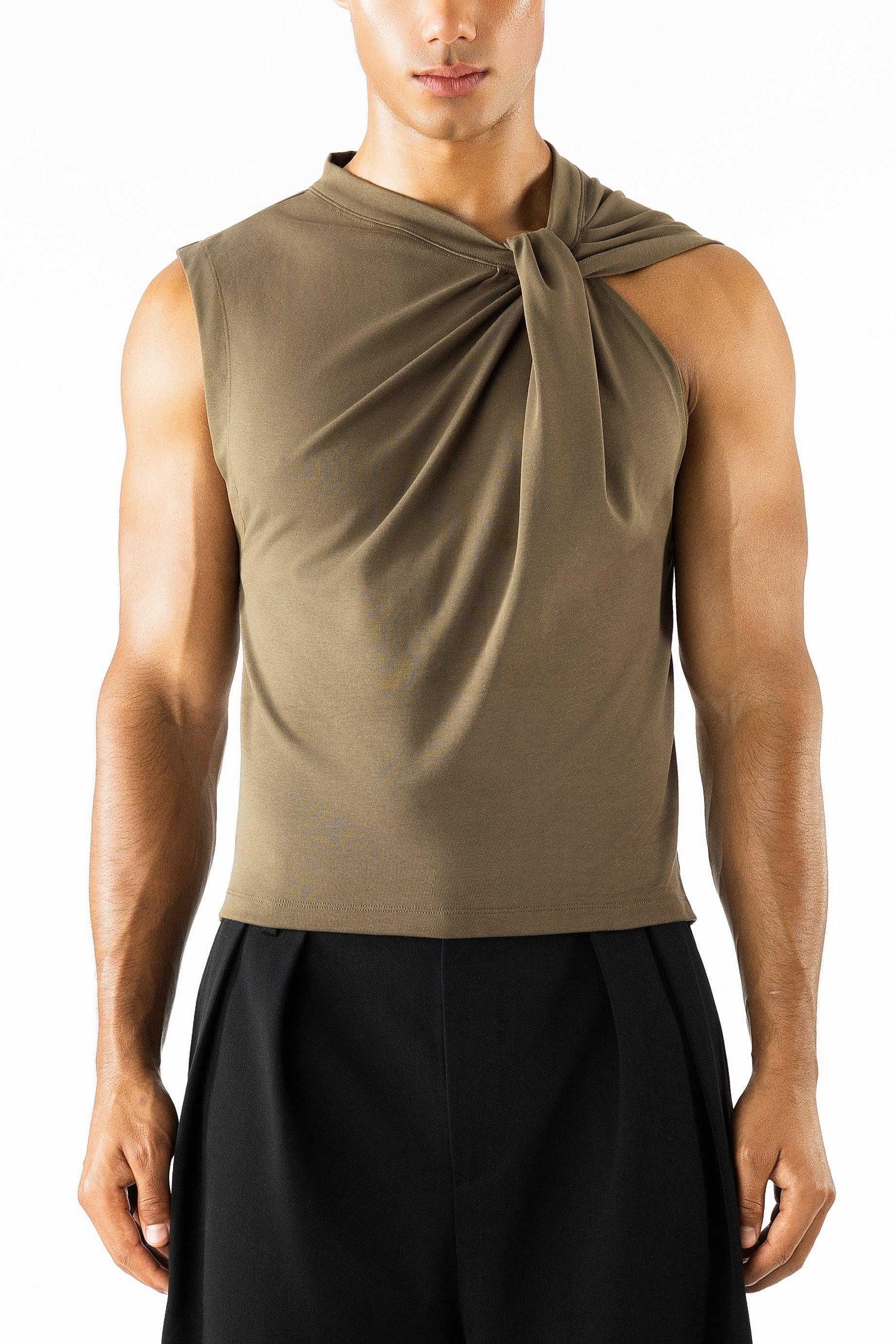 Alix Top Khaki