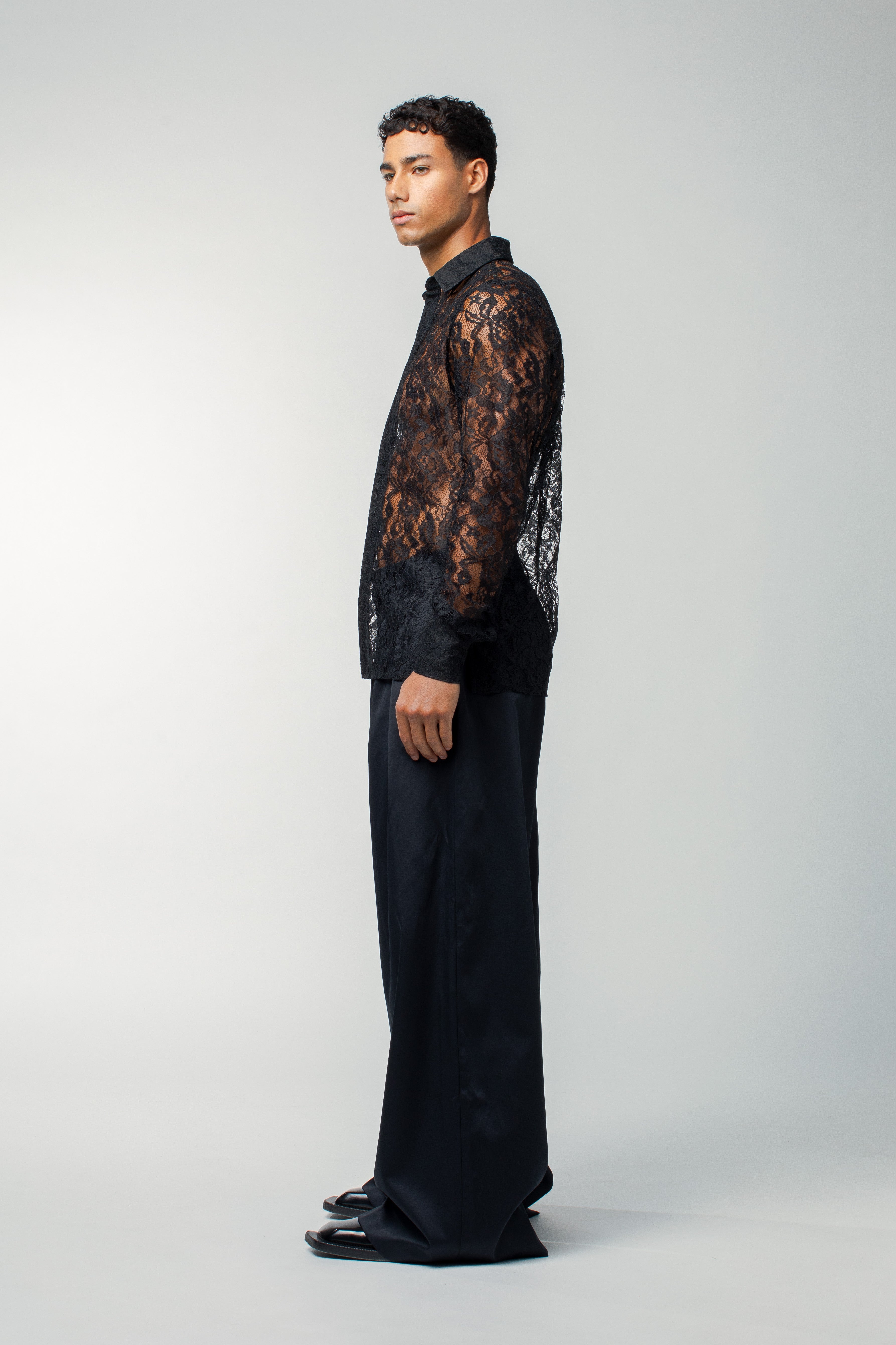 London Shirt Black Lace