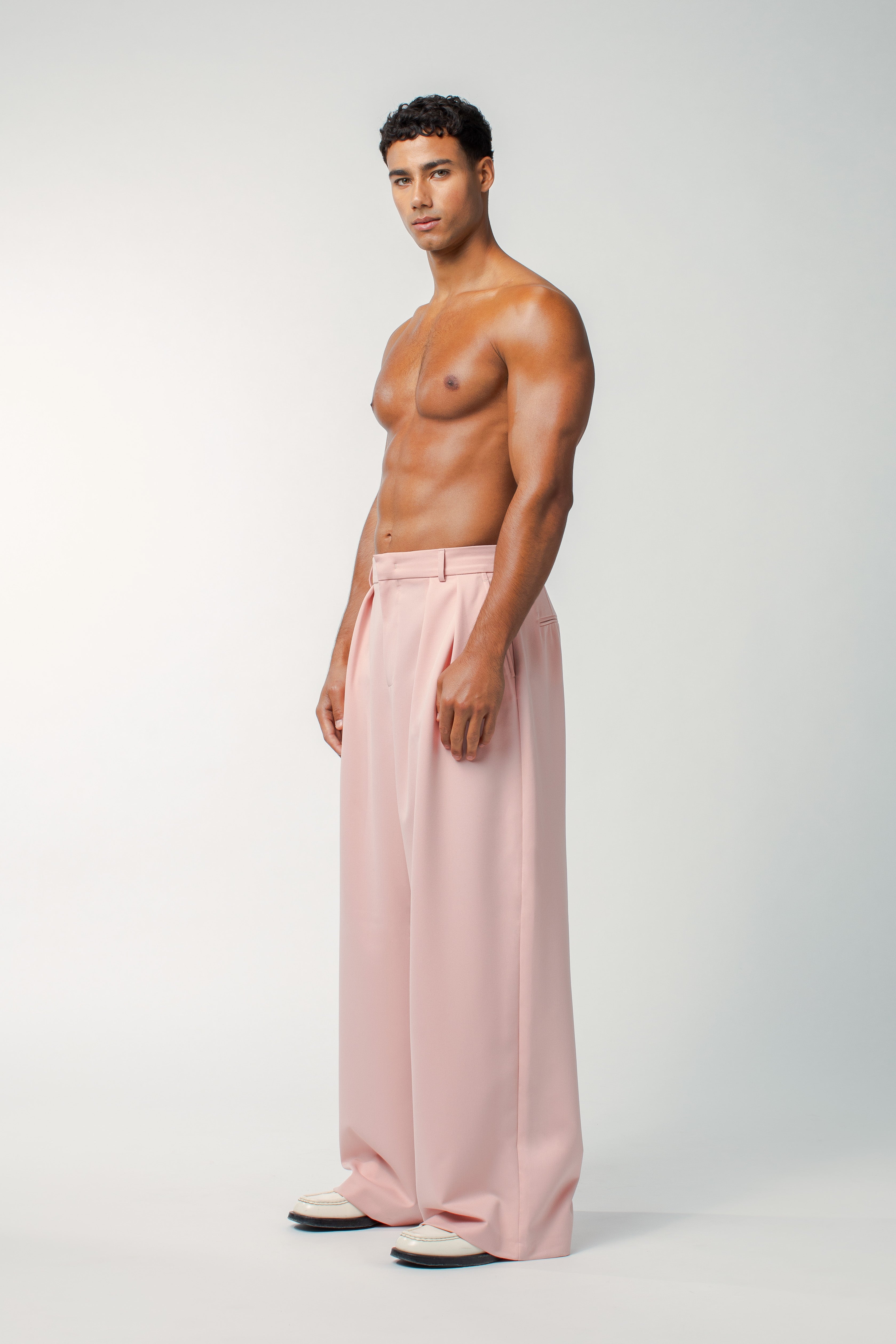 Benjamin Pants Dusty Pink