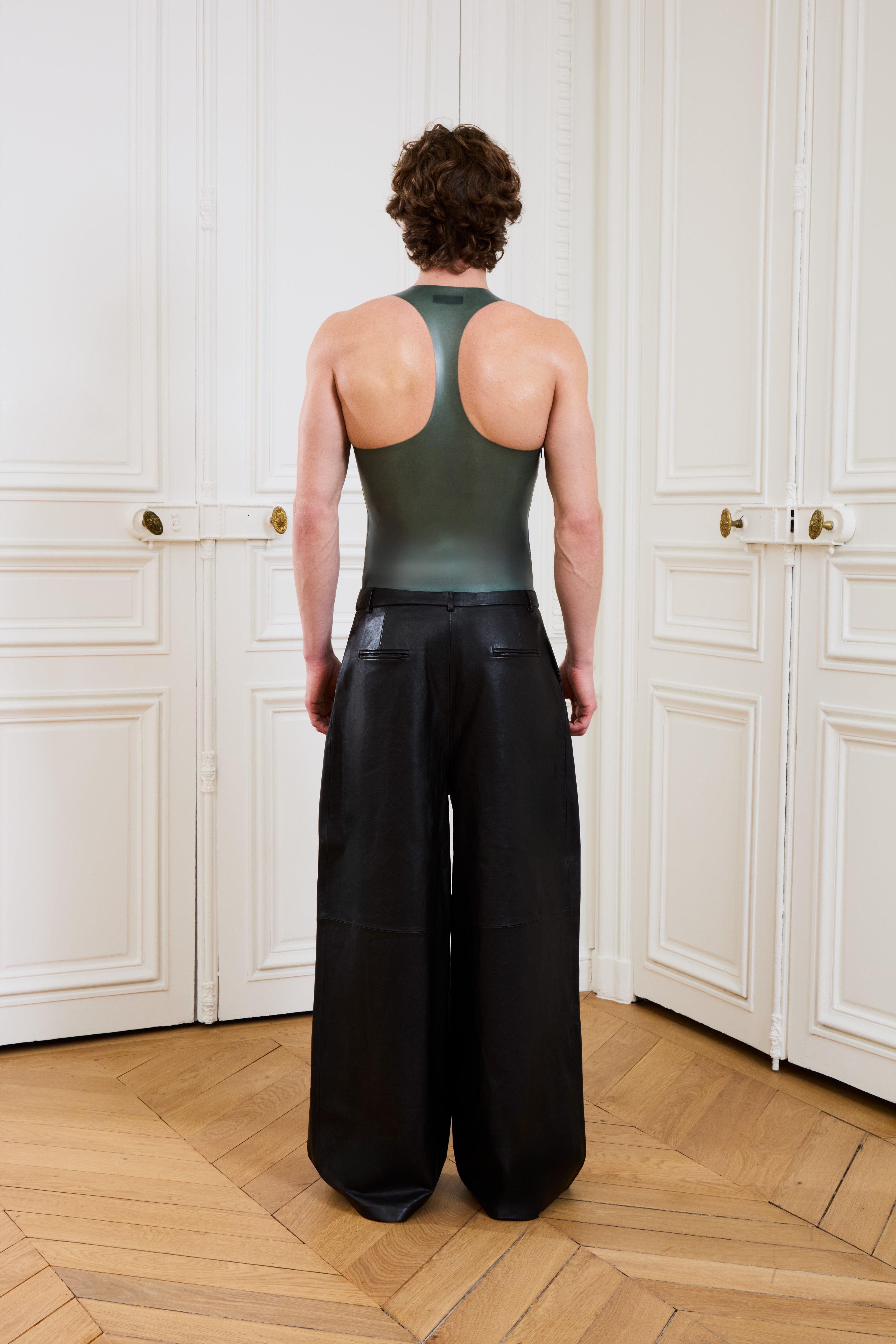 Carlise Latex Tank Olive