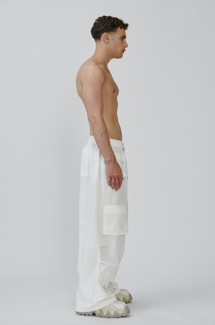 Jodie Cargo Pant White