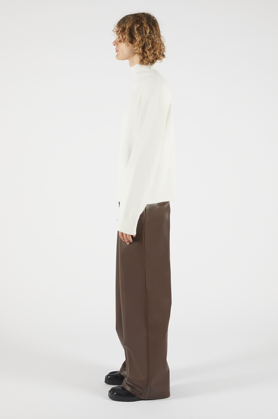 Nathaniel Knit Sweater Ecru