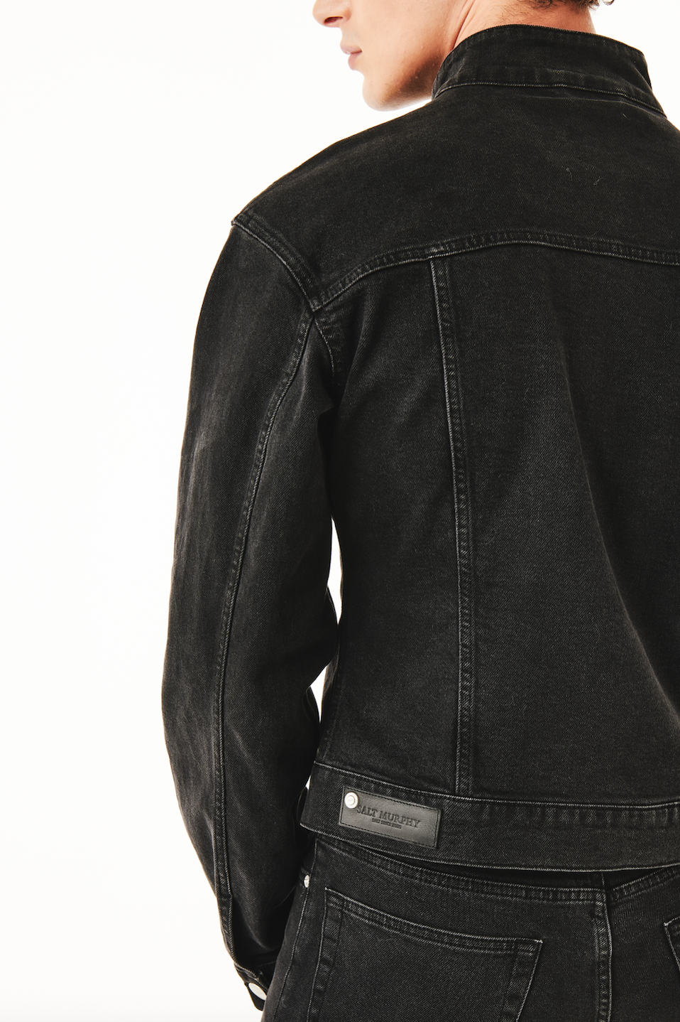 Orion Denim Jacket Washed Black