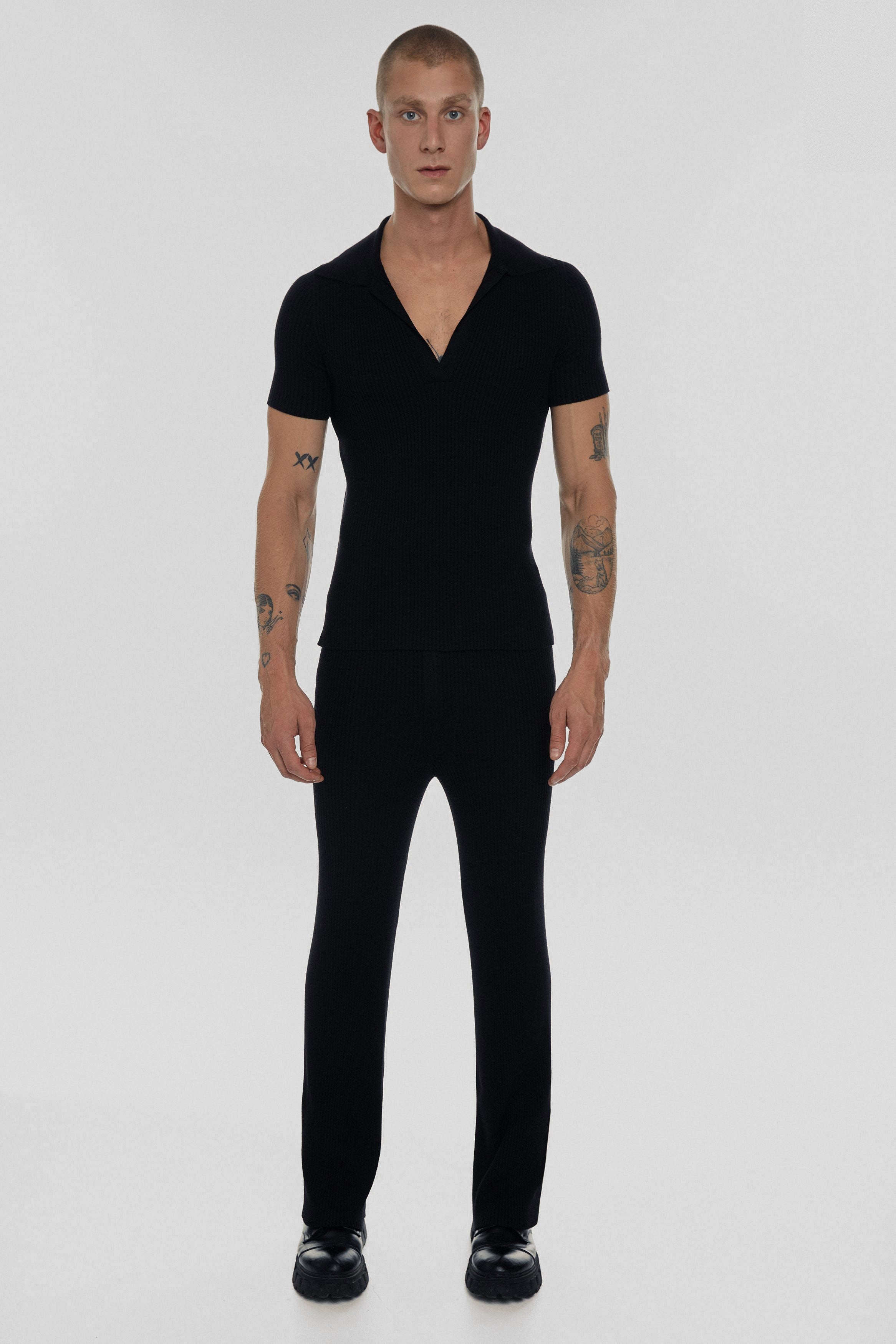 Kyle Knit Pant Black