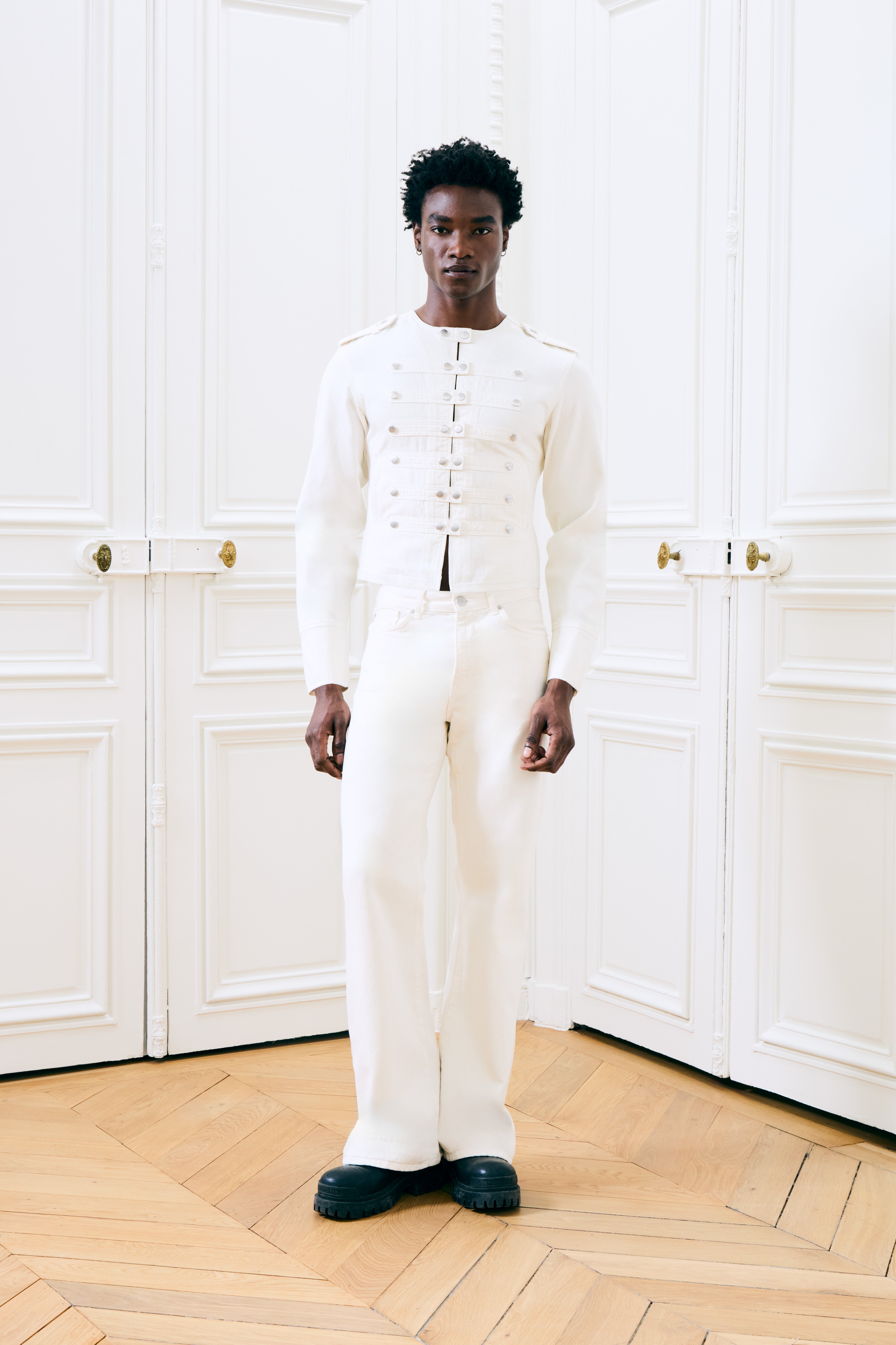 Cassian Denim Jacket Ivory