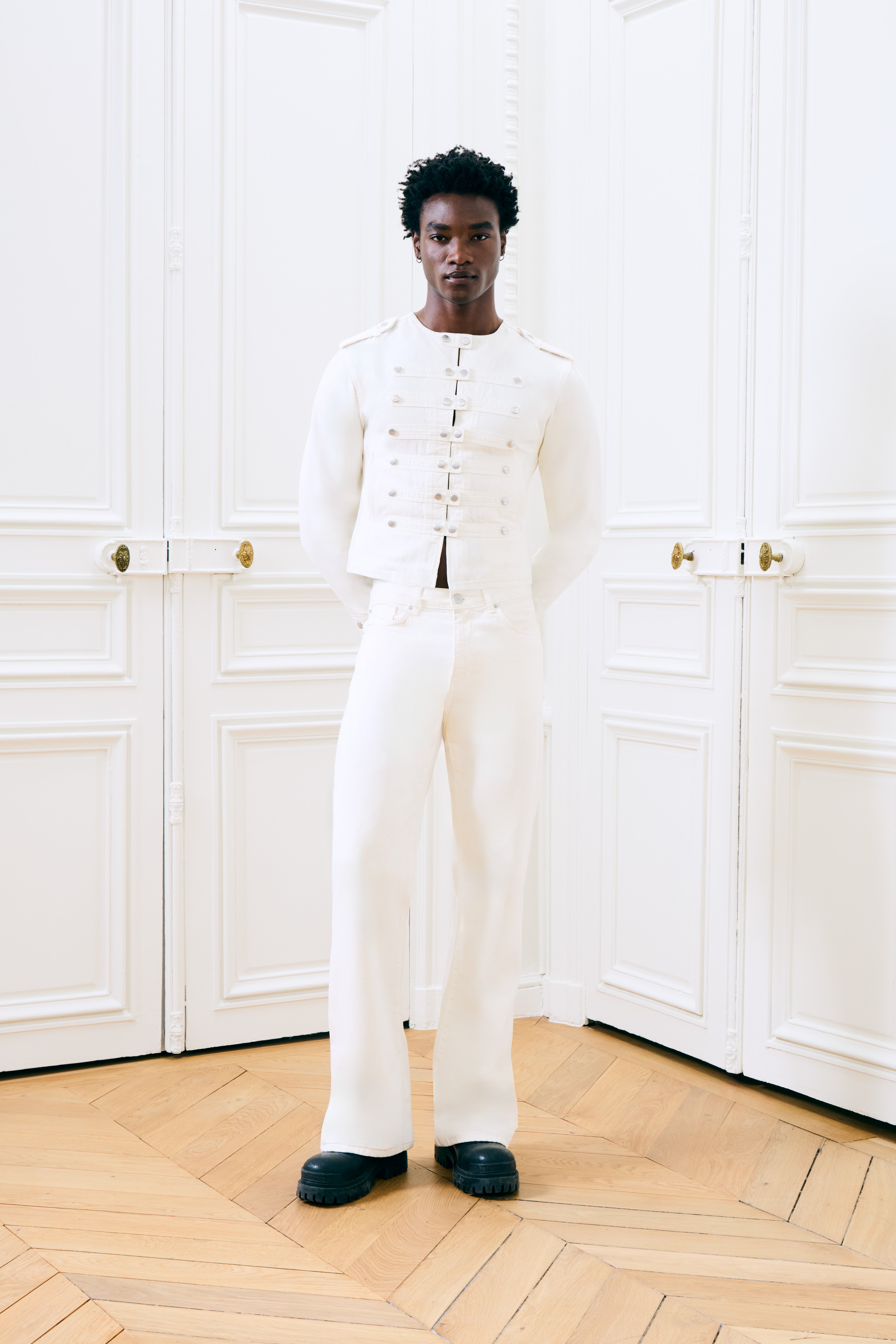 Cassian Denim Jacket Ivory