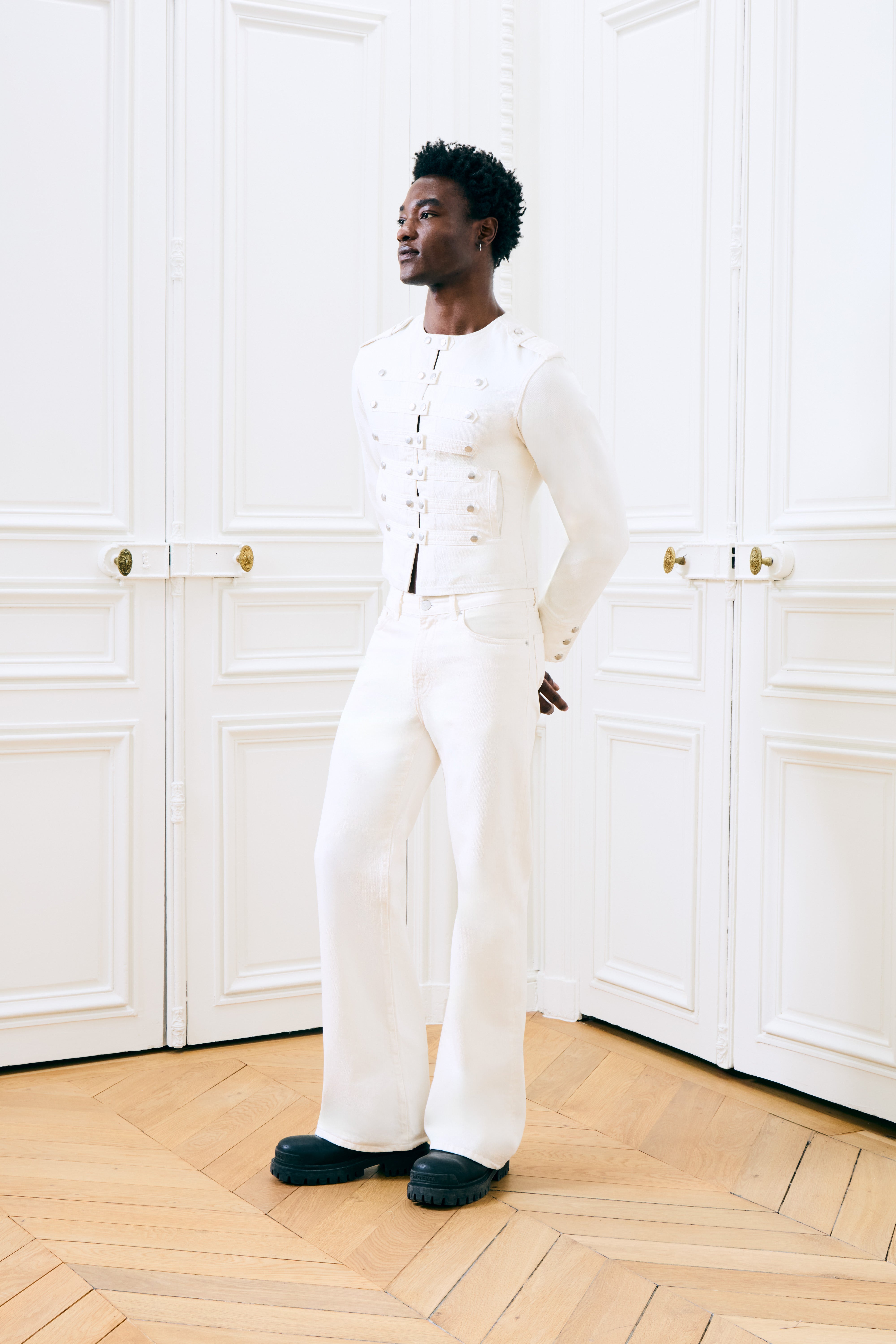 Cassian Denim Jacket Ivory