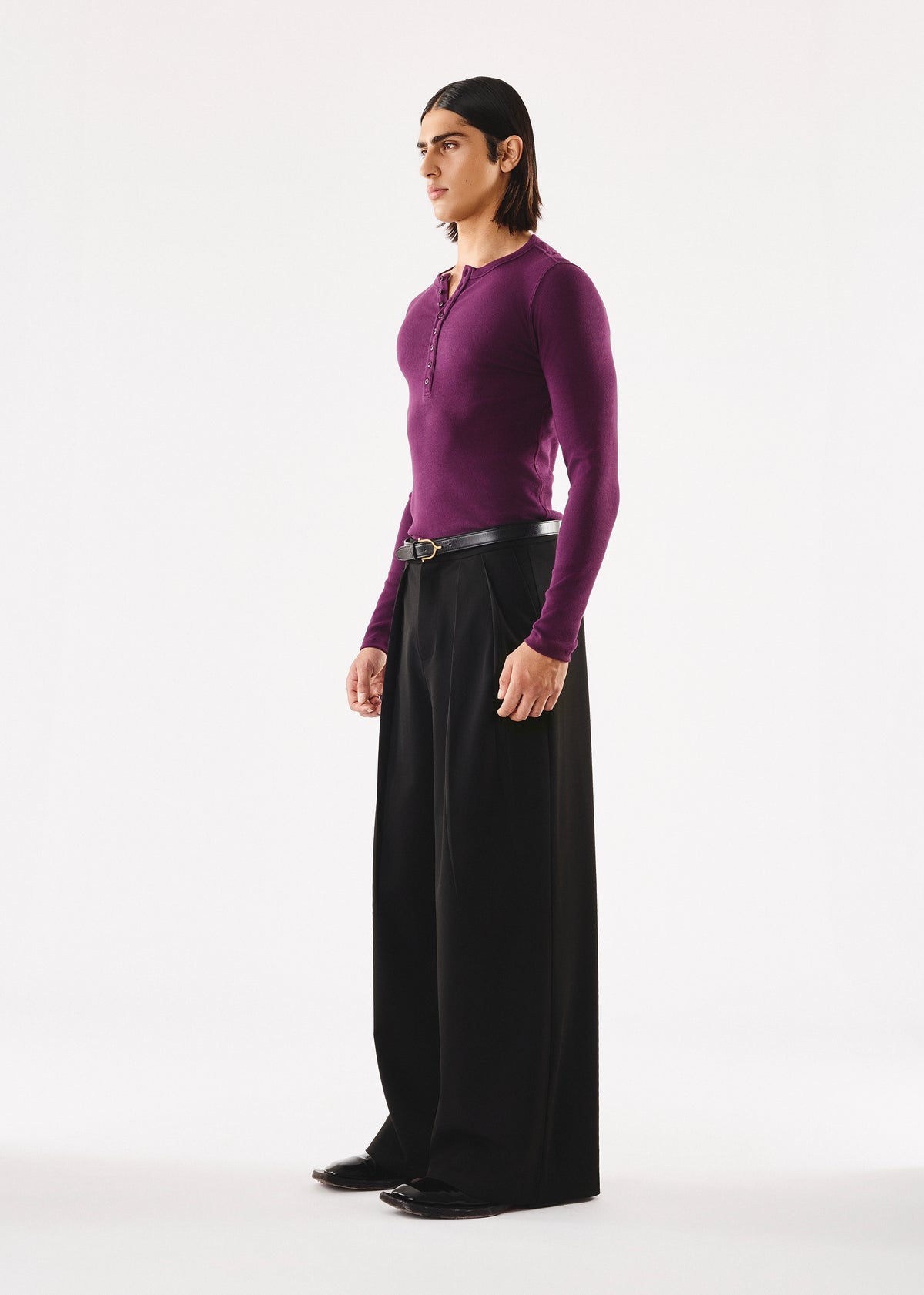Oben Long Sleeve Plum