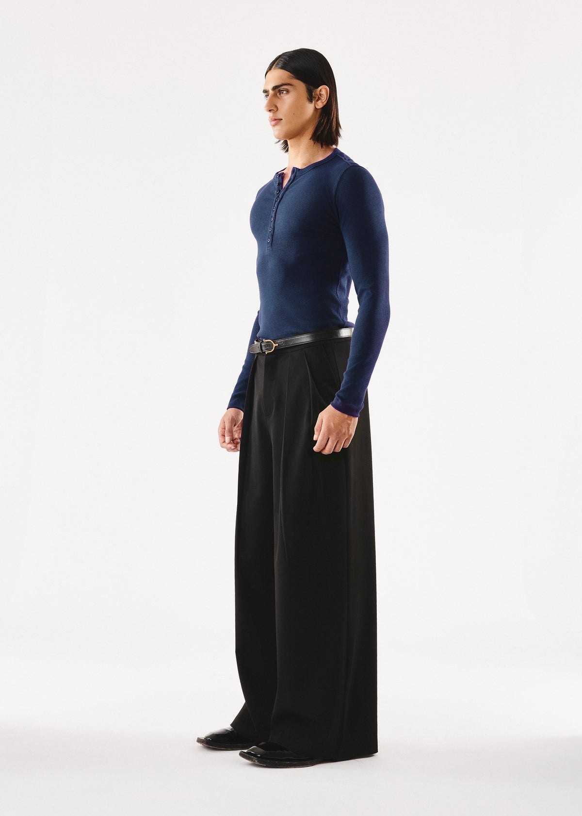 Oben Long Sleeve Navy