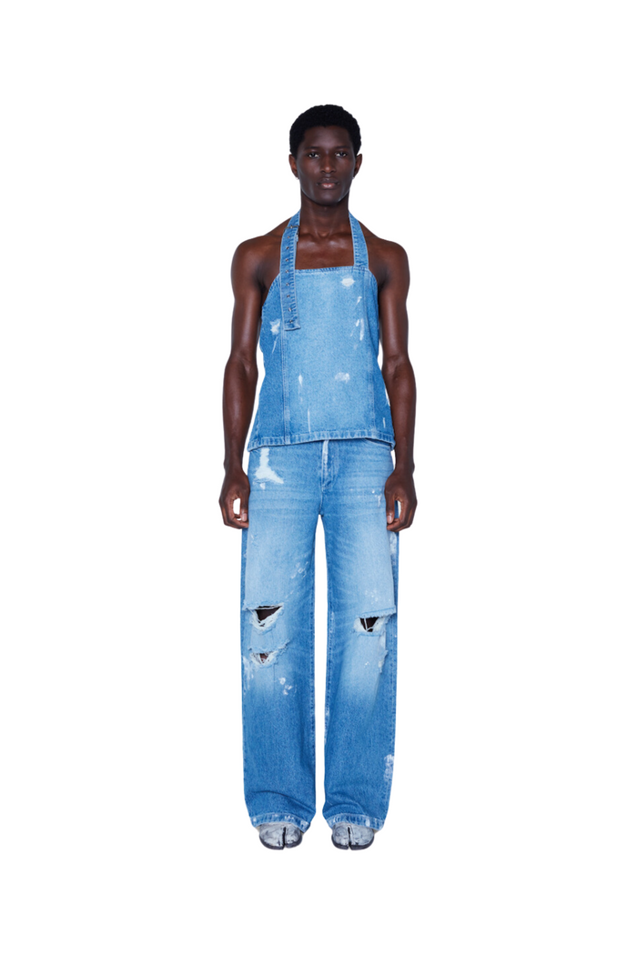 Roy Top Blue Paint Splash