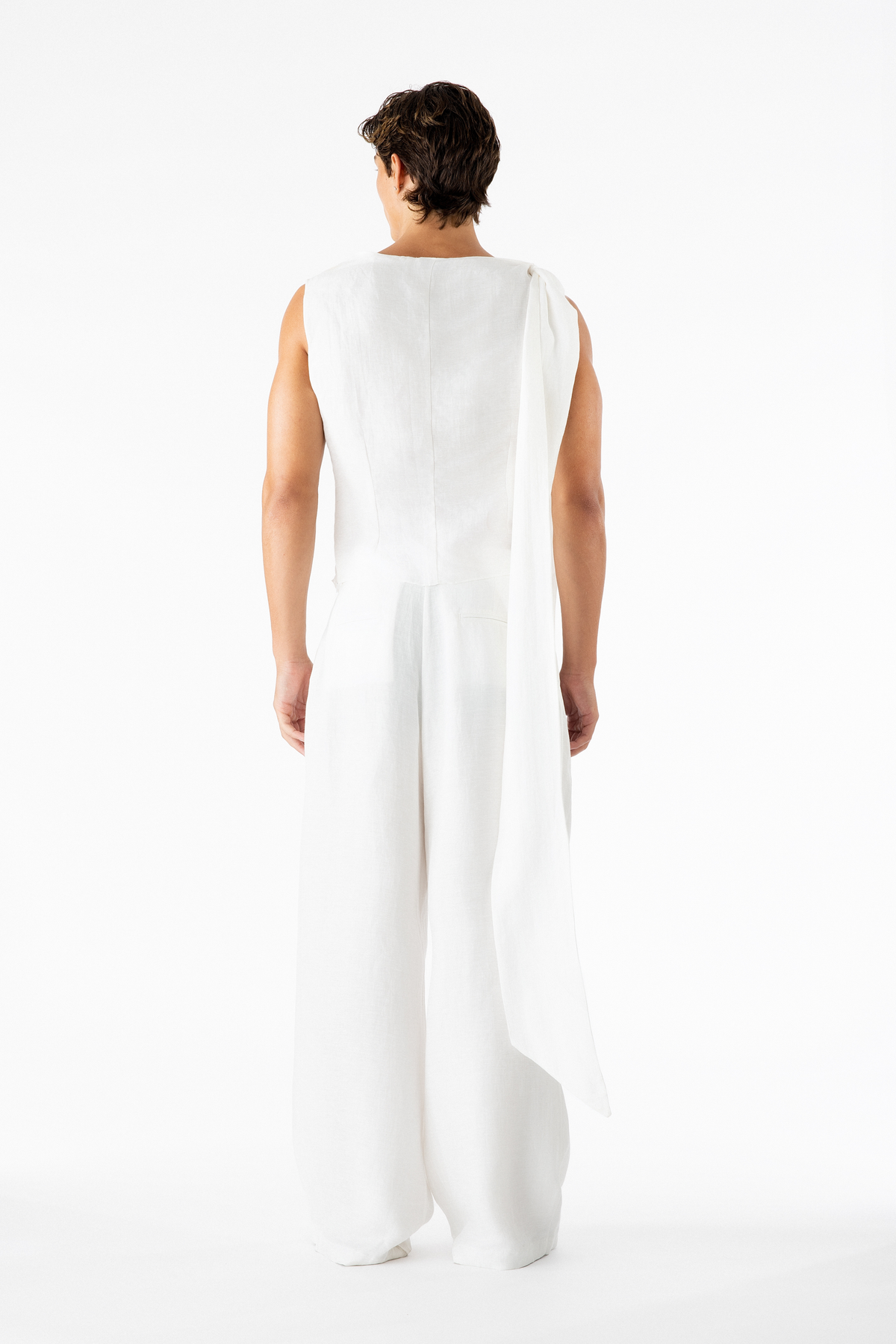 Ash Top Ivory Linen