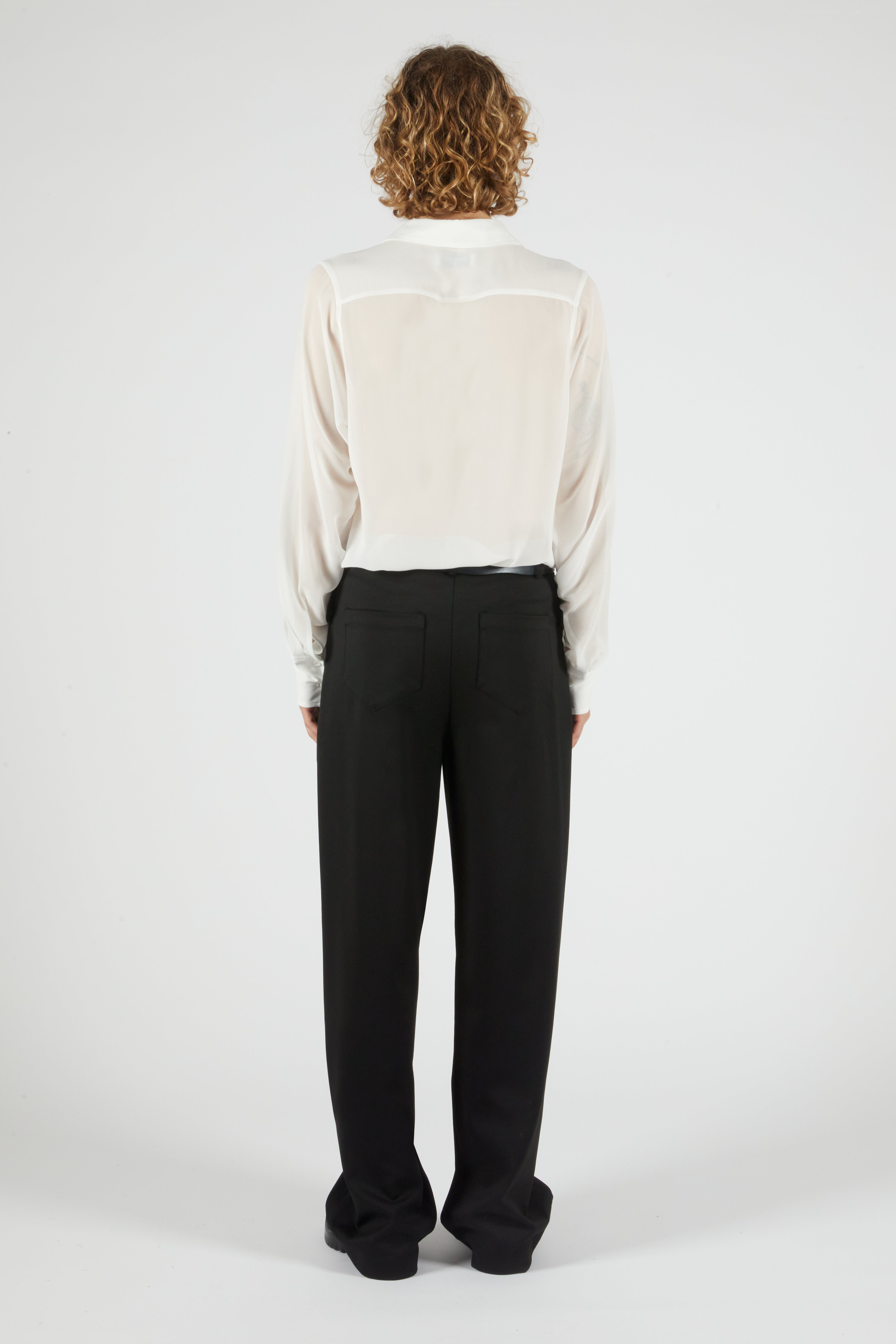 London Sheer Shirt White