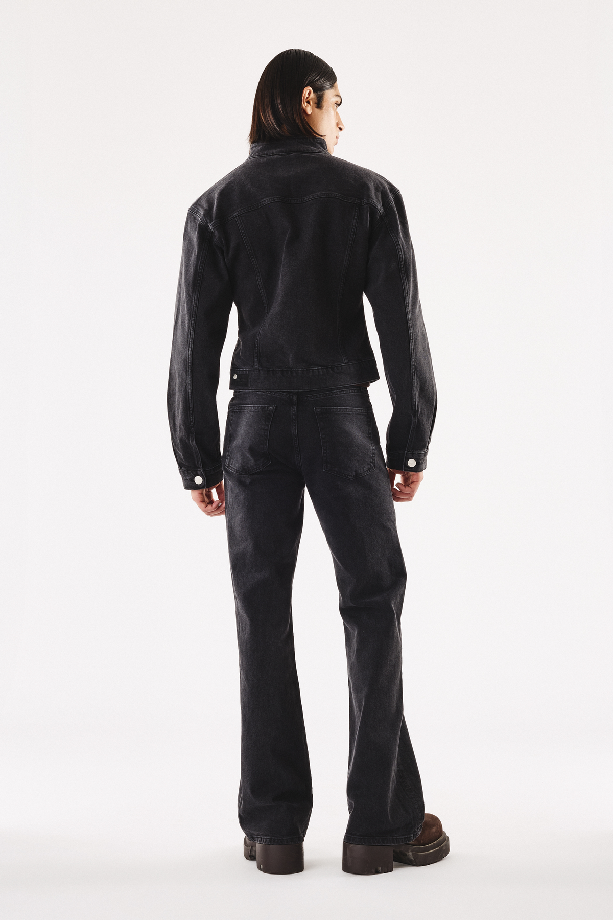 James Denim Pant Washed Black
