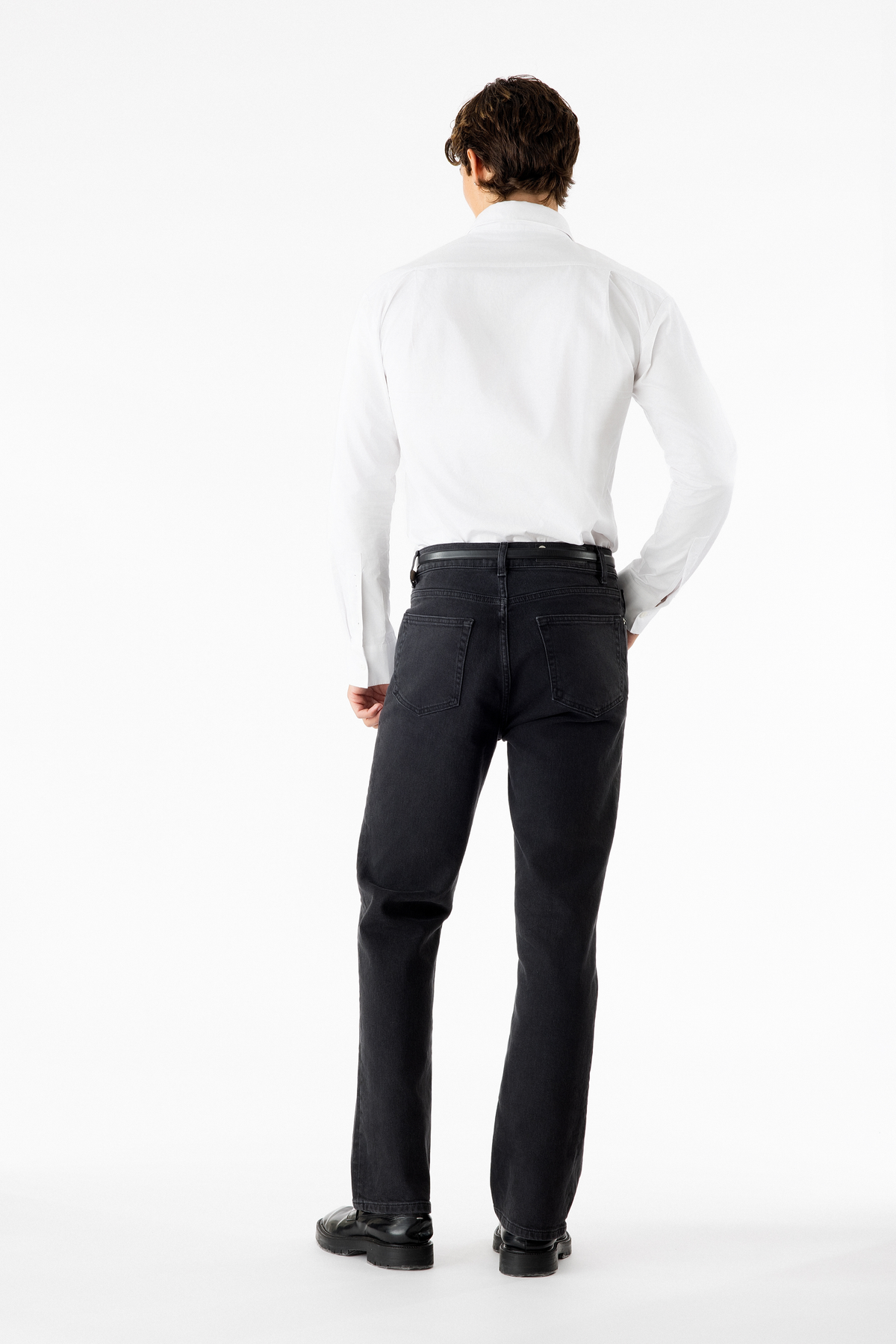 John Denim Pant Washed Black