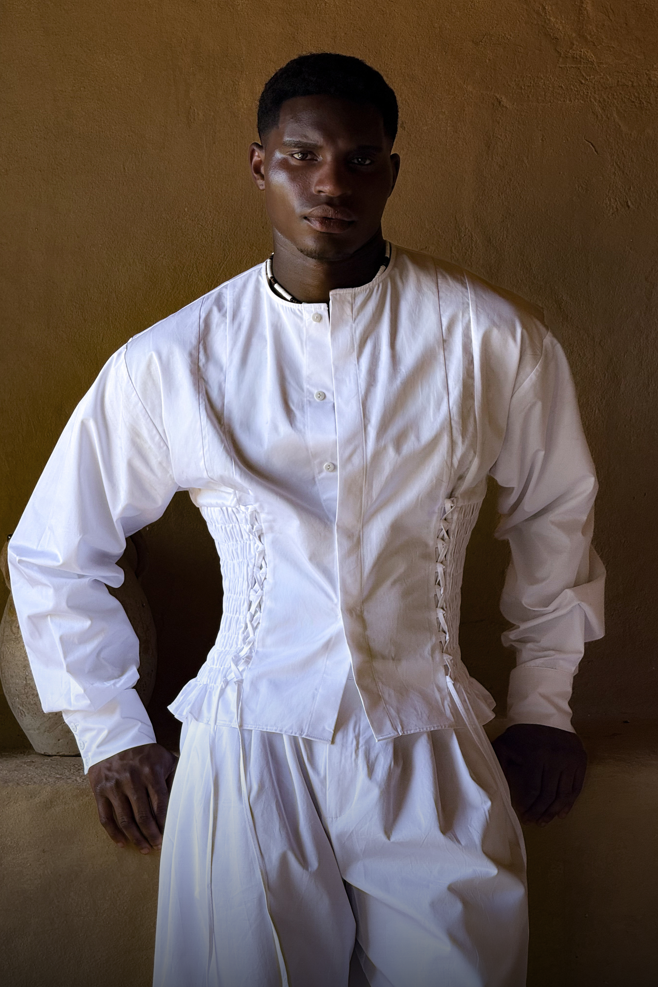 Lazare Shirt White