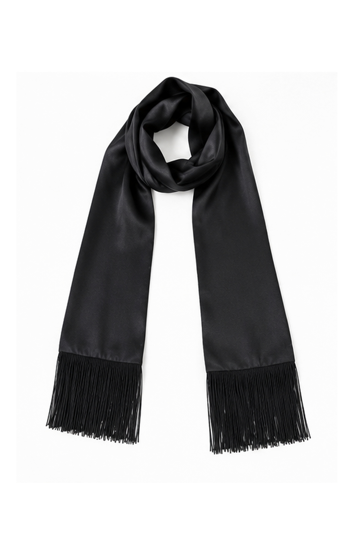 Rami Silk Scarf Black