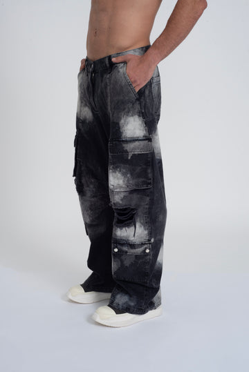 Roland Cargo Denim Paint Splash – SALT MURPHY