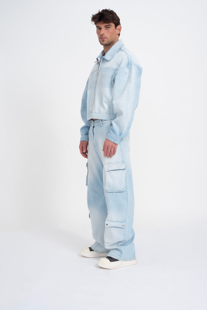 Don Denim Jacket Bleach Wash