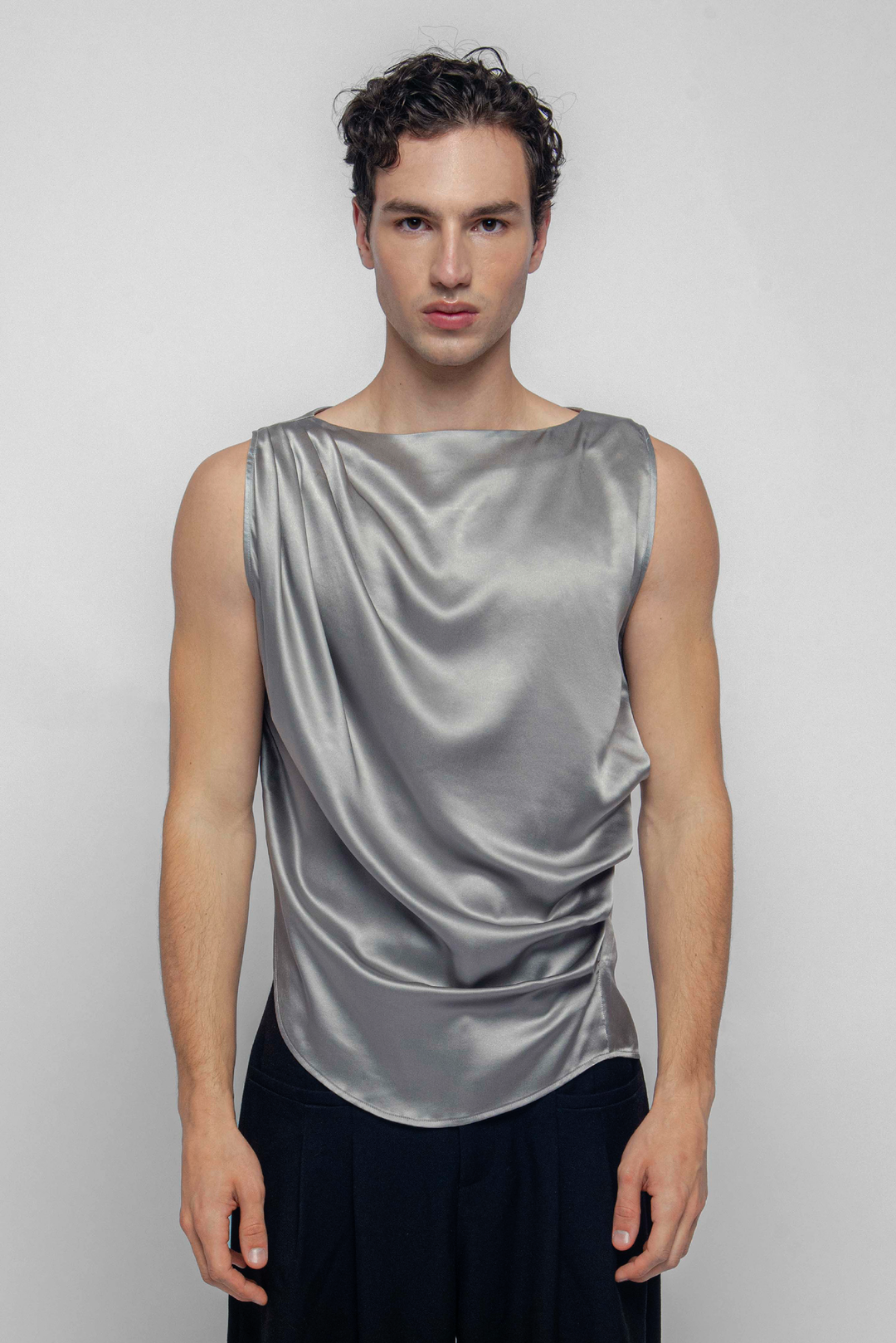 Edo Silk Top Silver SALT MURPHY