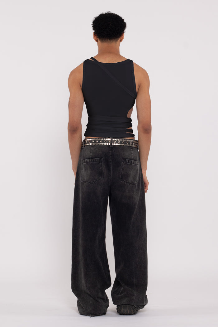 Enzo Tank Black