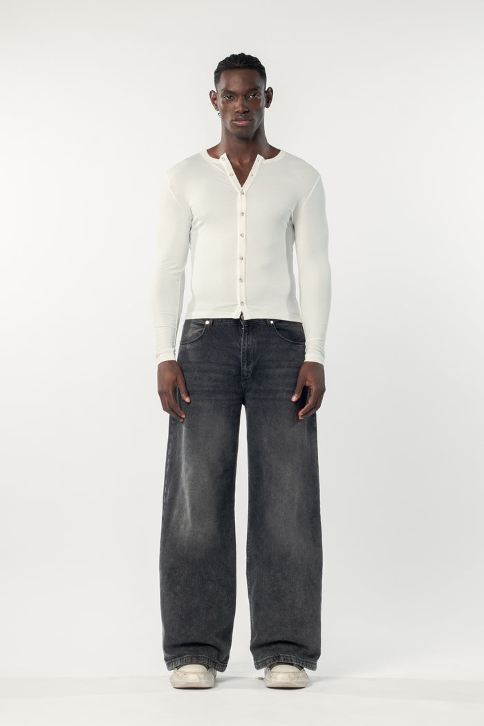 Kaaj Longsleeve White