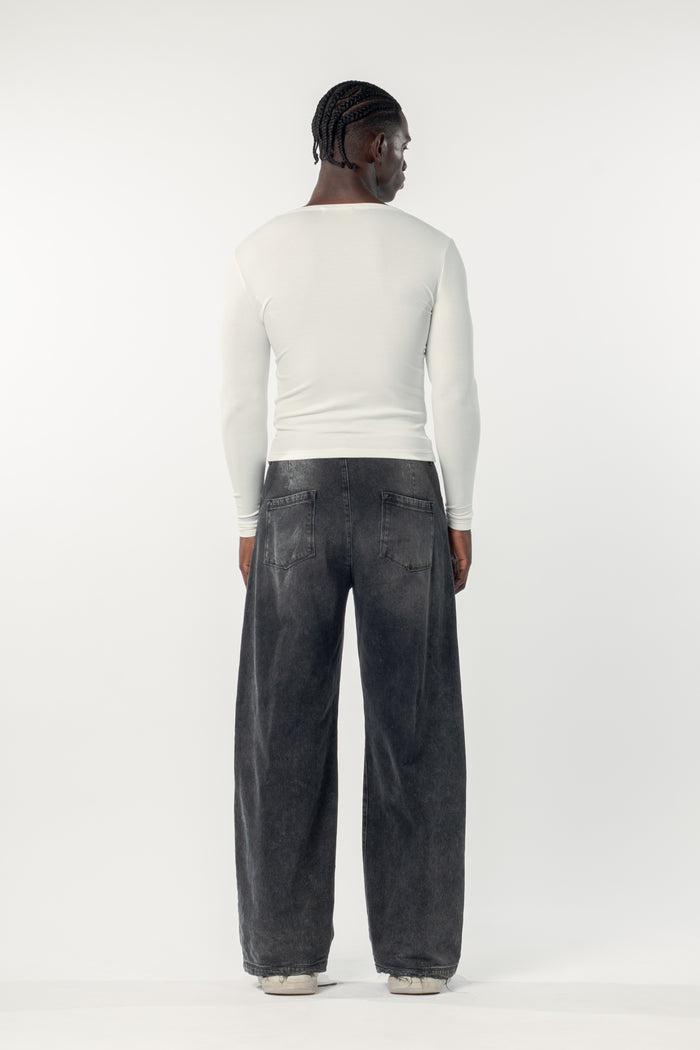 Kaaj Longsleeve White